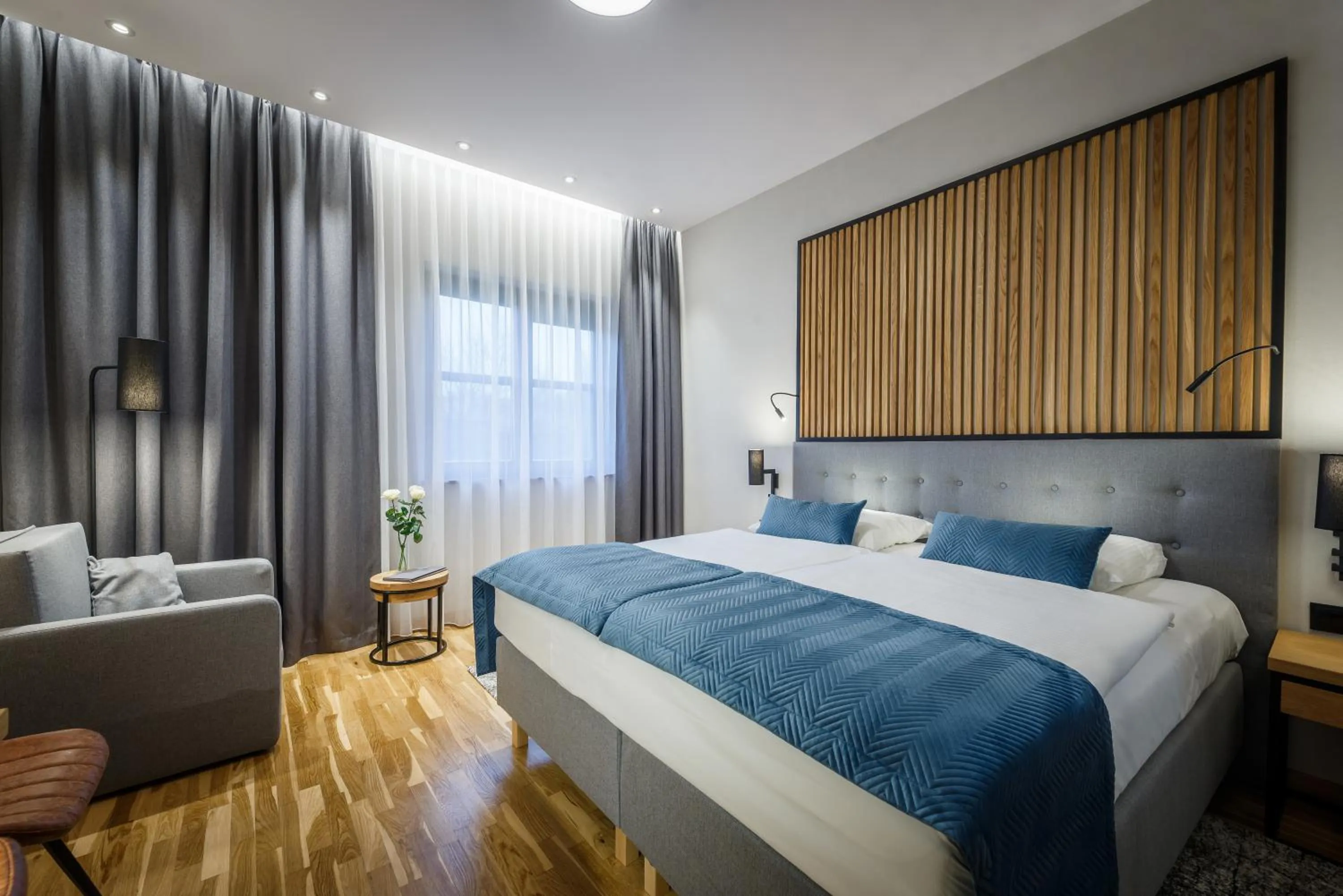 Bed in Hotel Prezydent