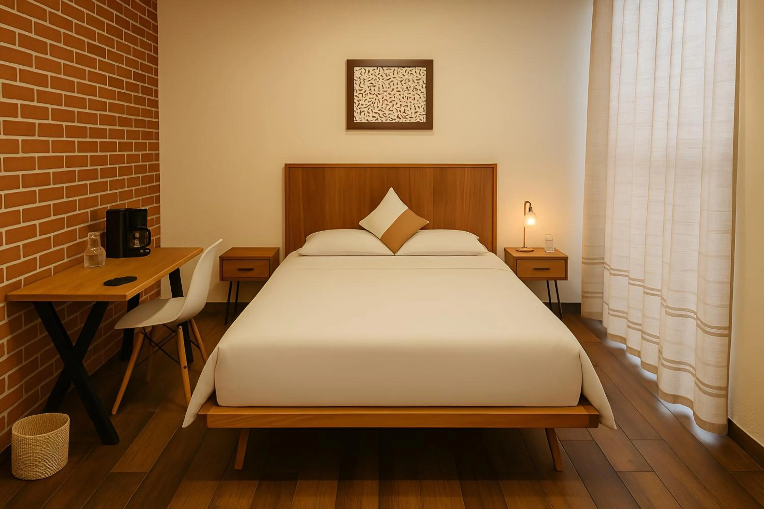 Bed in Hotel Casa Acueducto - Lujo Cultural