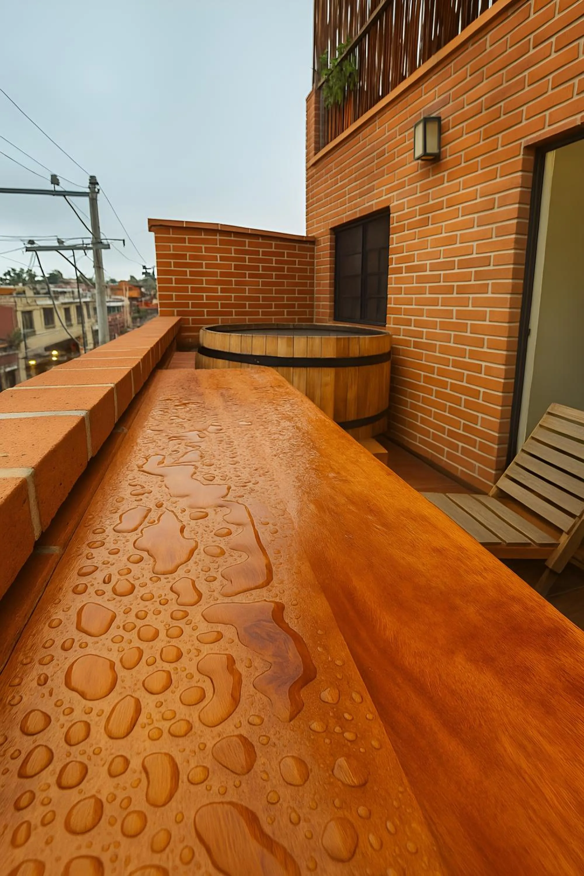 Balcony/Terrace in Hotel Casa Acueducto - Lujo Cultural