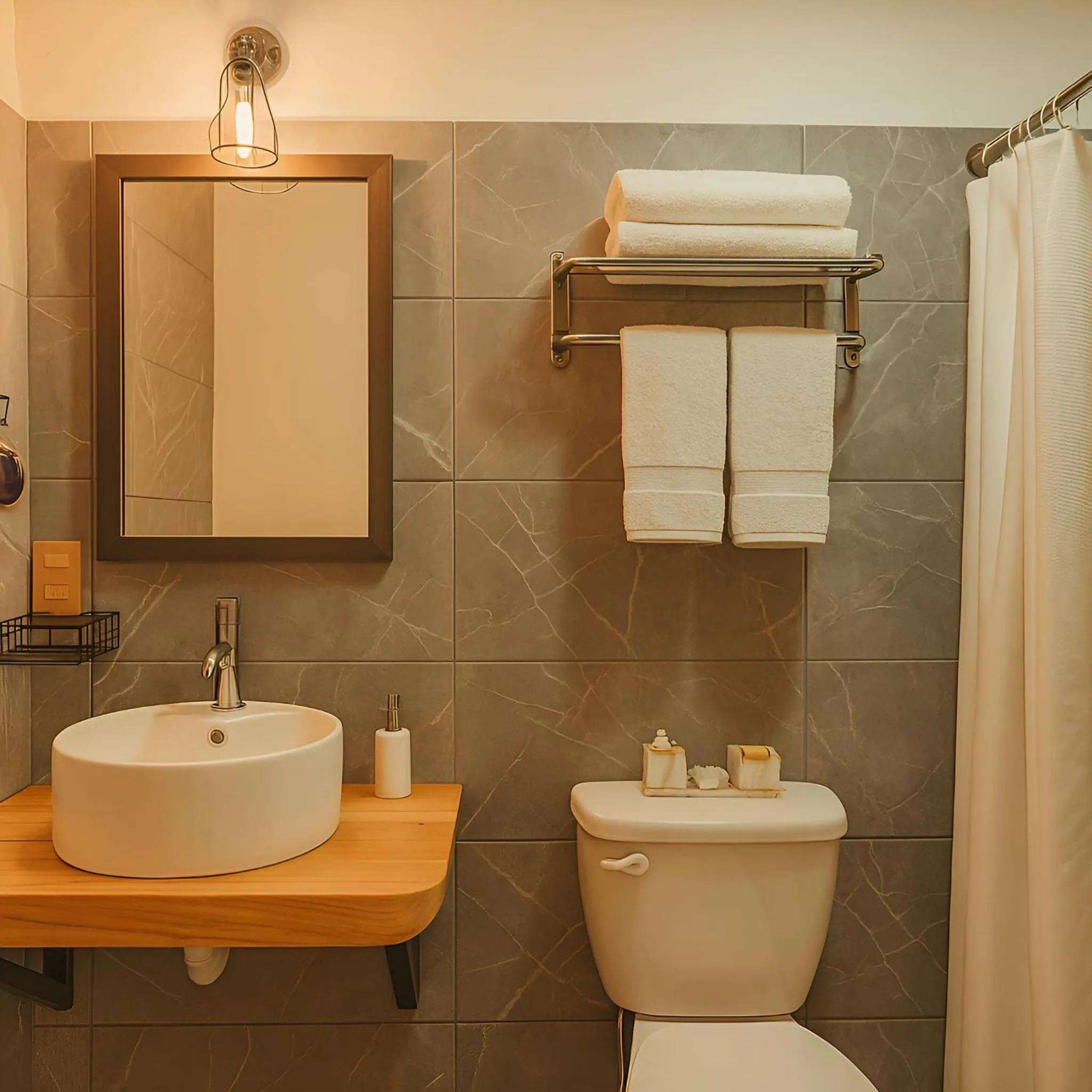 Toilet in Hotel Casa Acueducto - Lujo Cultural