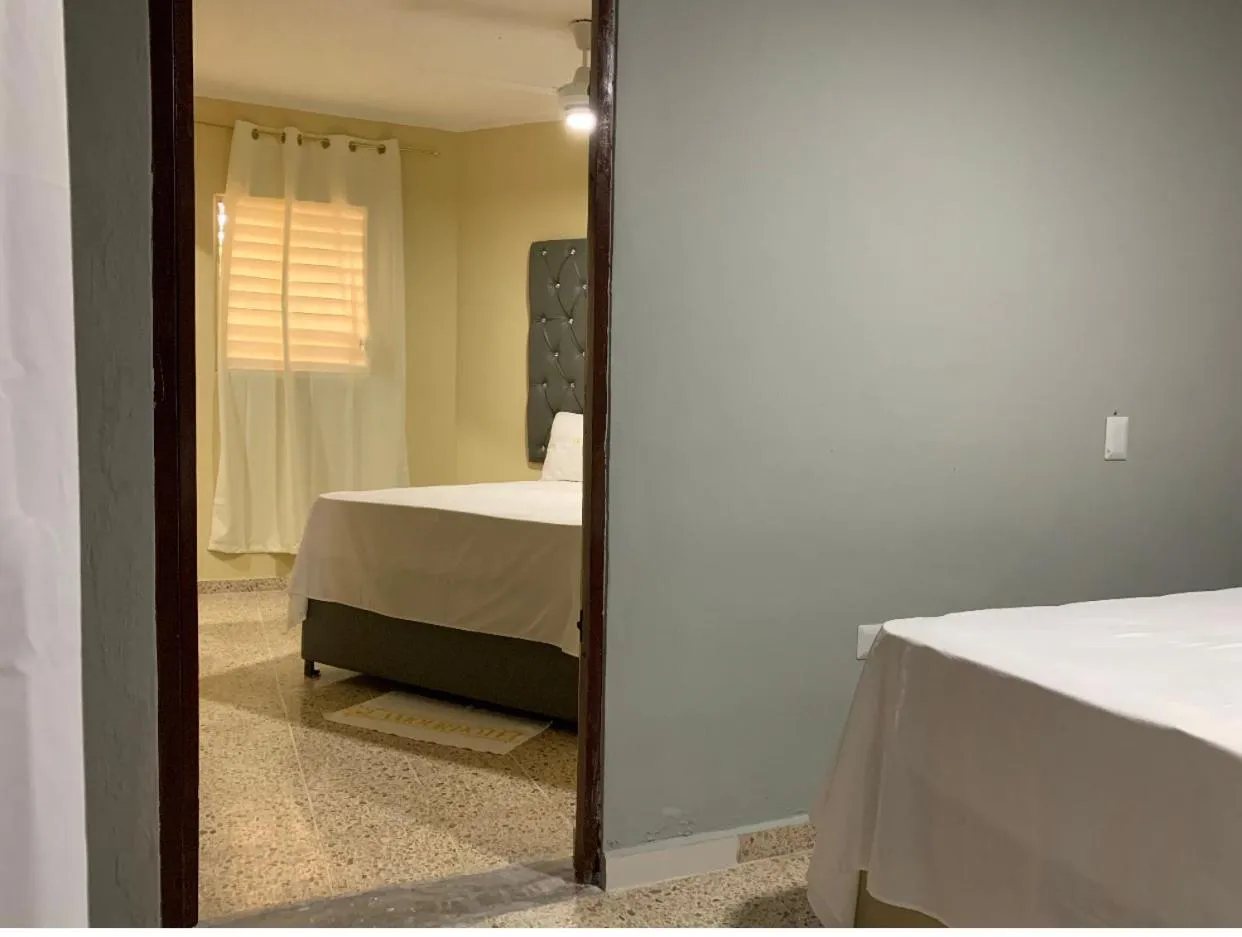 Bed in Glamour Hotel