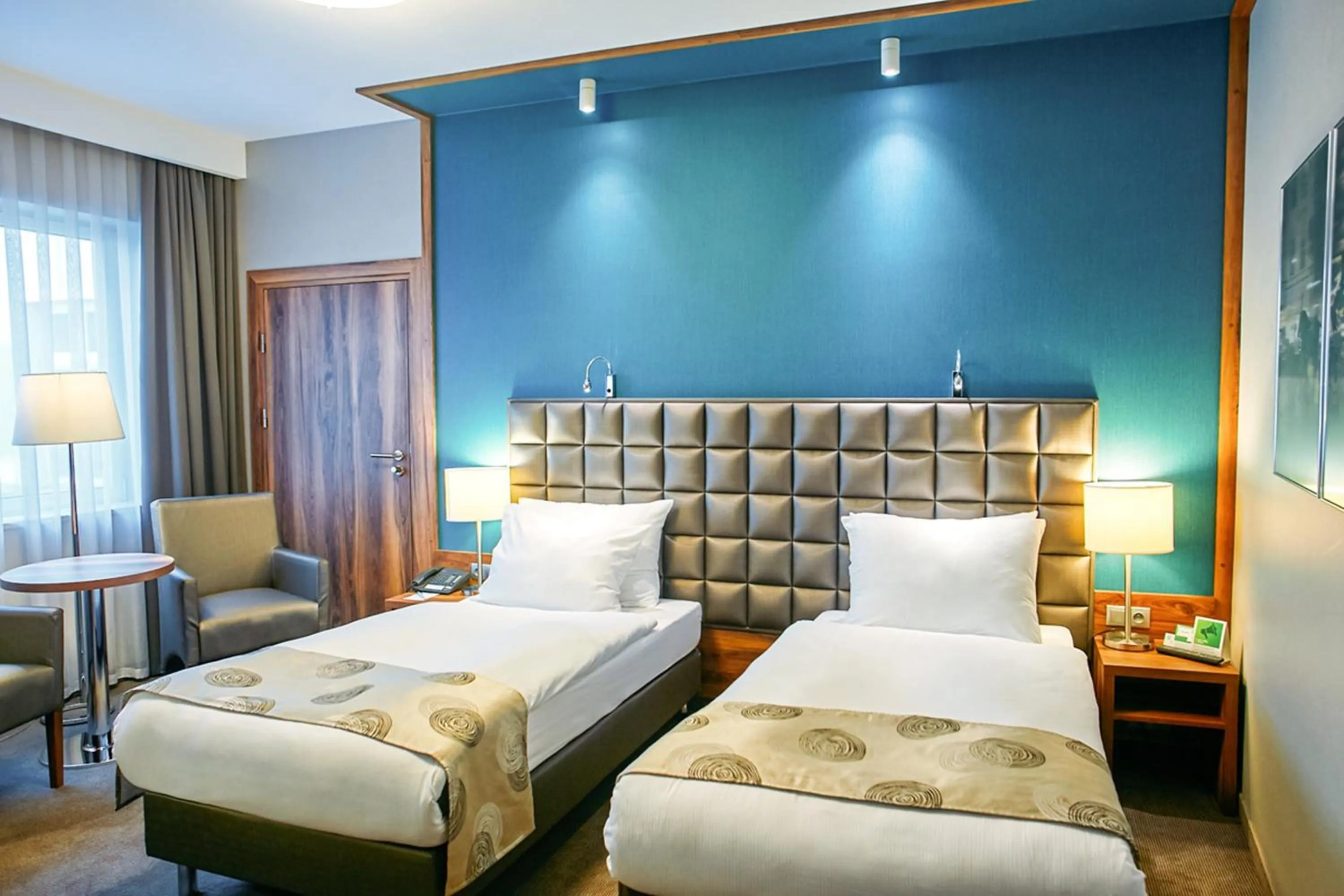 Photo of the whole room, Bed in Holiday Inn Krakow City Centre by IHG