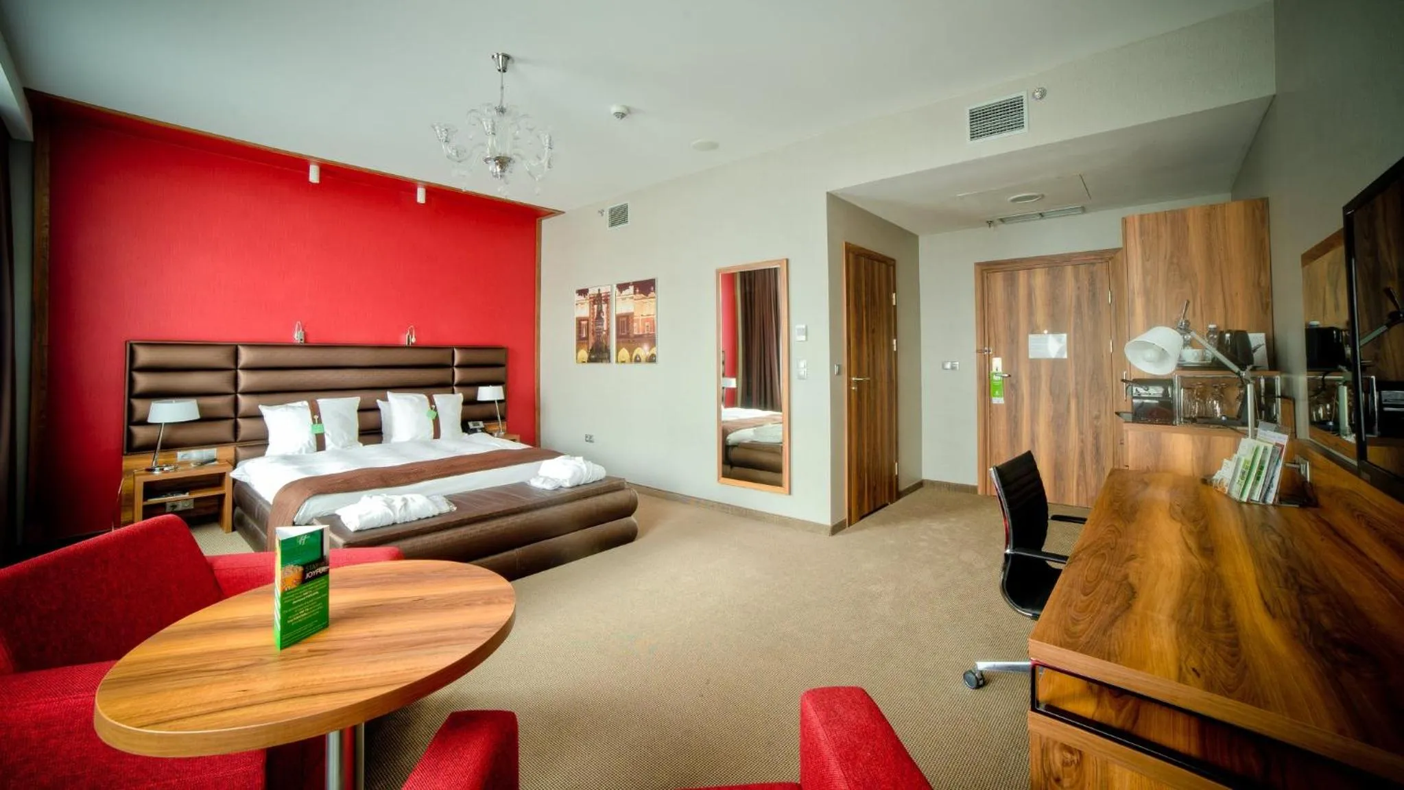 Photo of the whole room, Bed in Holiday Inn Krakow City Centre by IHG