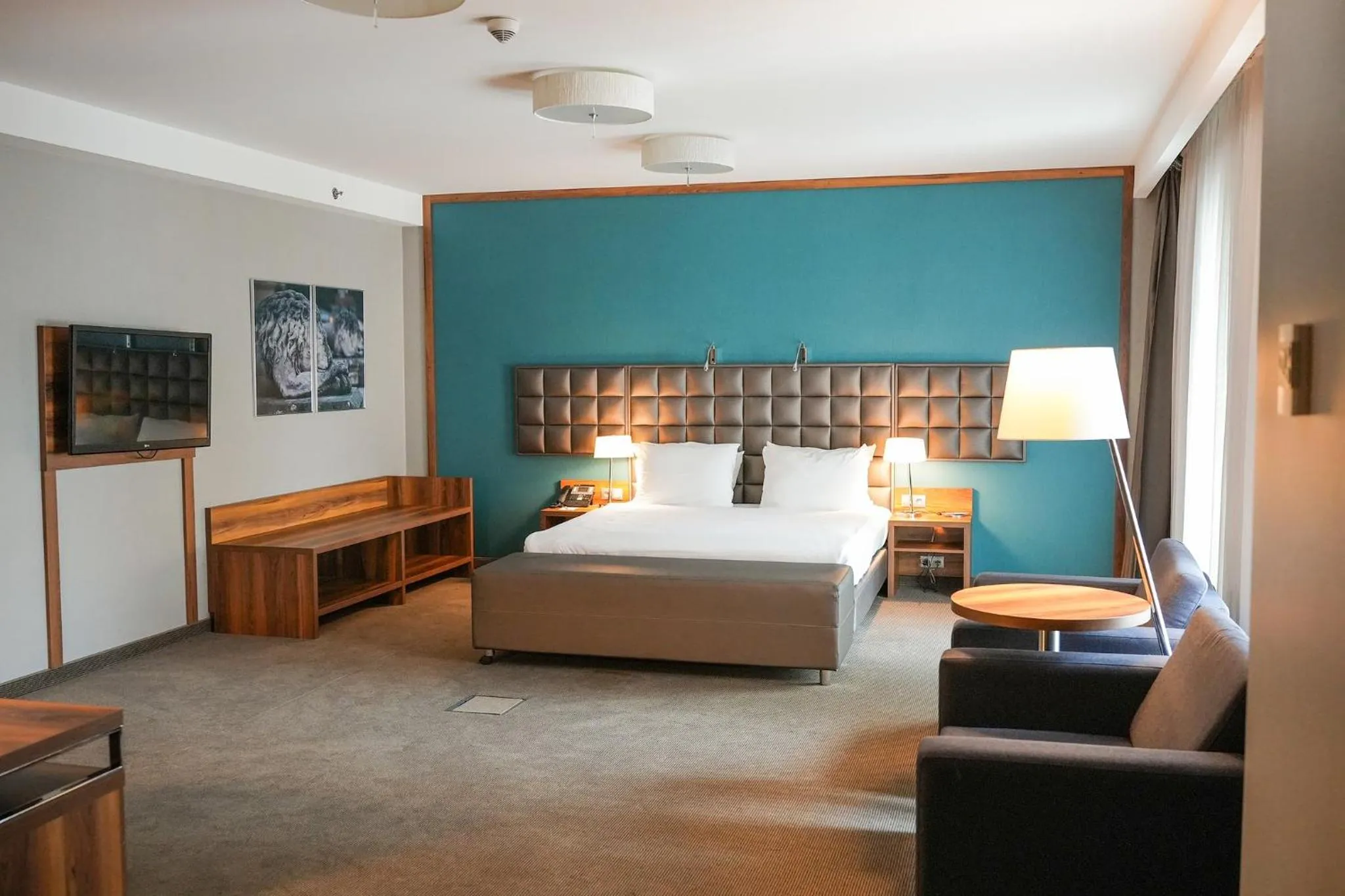 Photo of the whole room, Bed in Holiday Inn Krakow City Centre by IHG