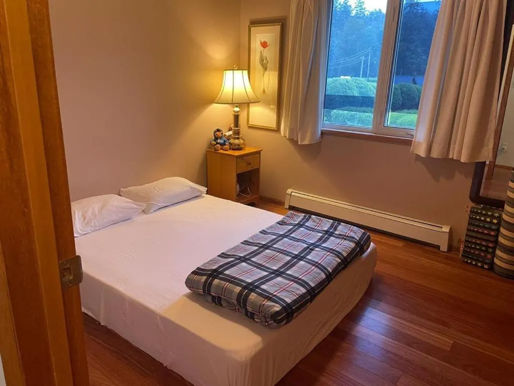 Bedroom in Metchosin Beach House