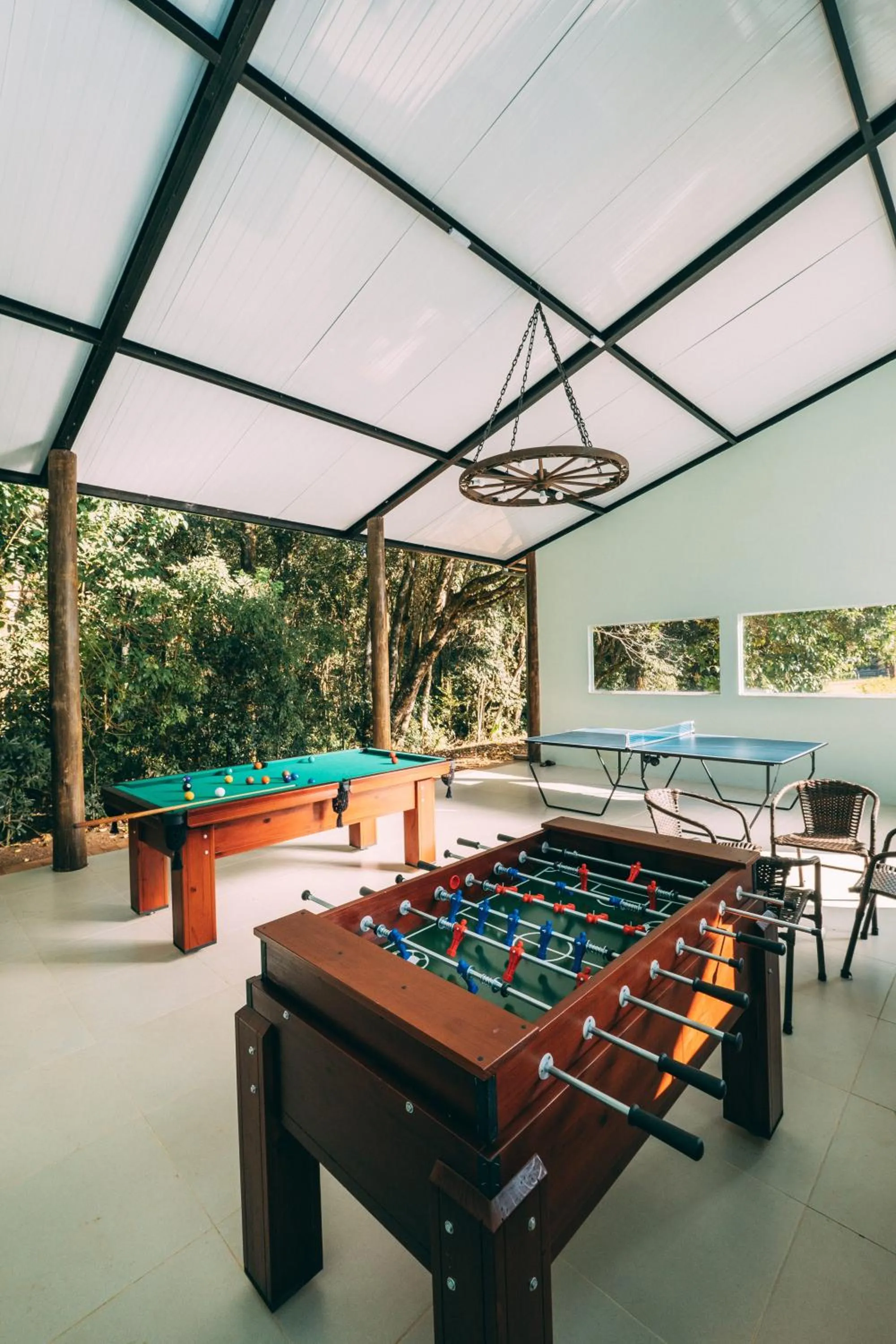 Billiard in Pousada Trem Chic