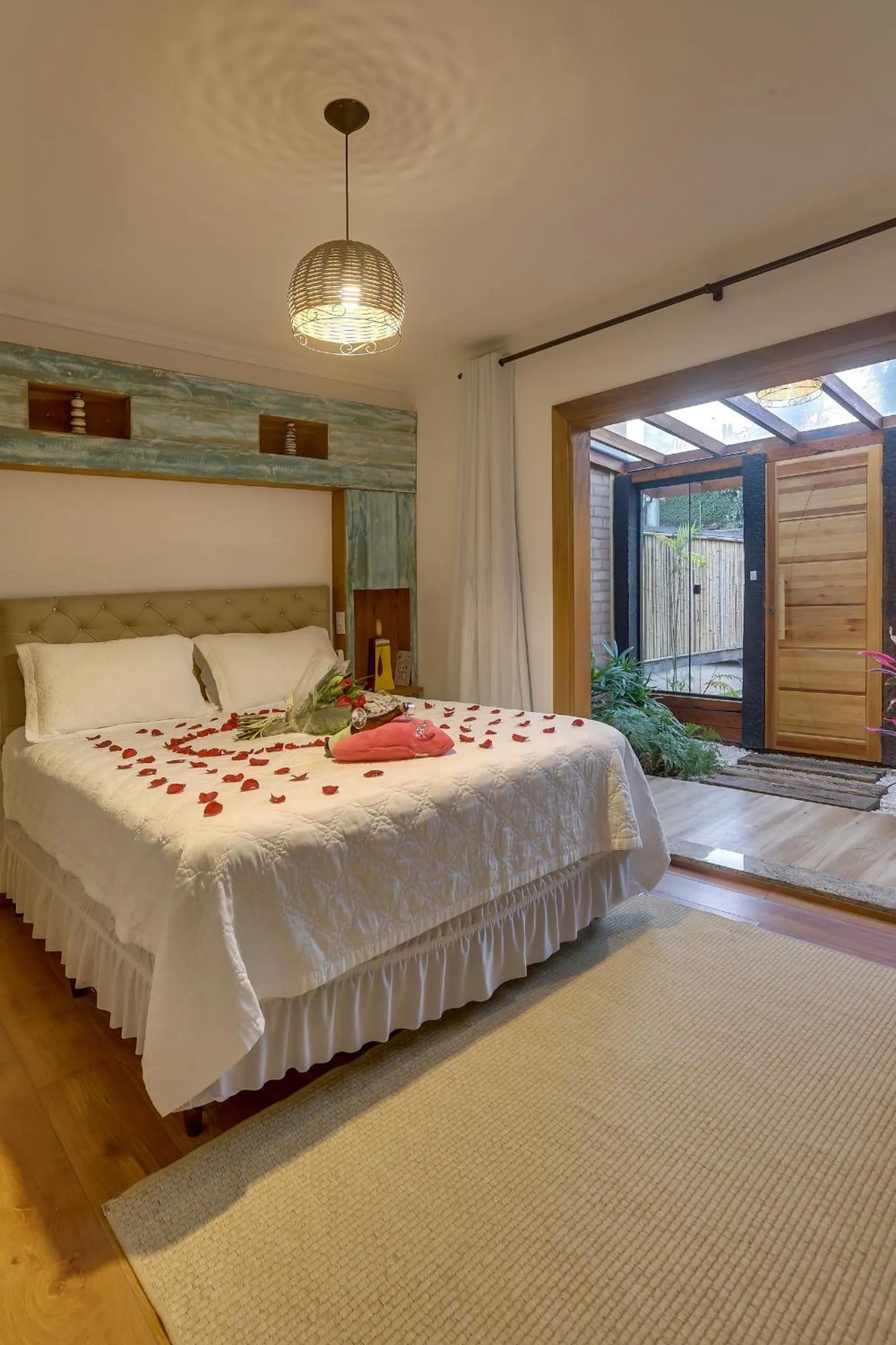 Bed in Pousada Trem Chic