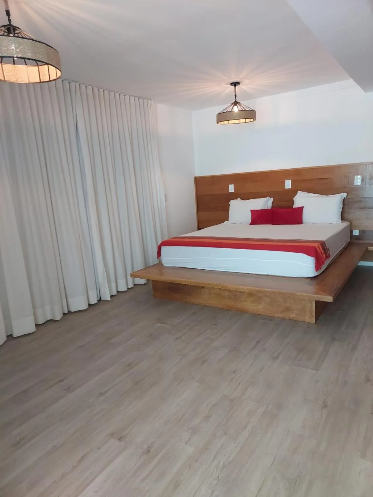 Bed in Pousada Trem Chic