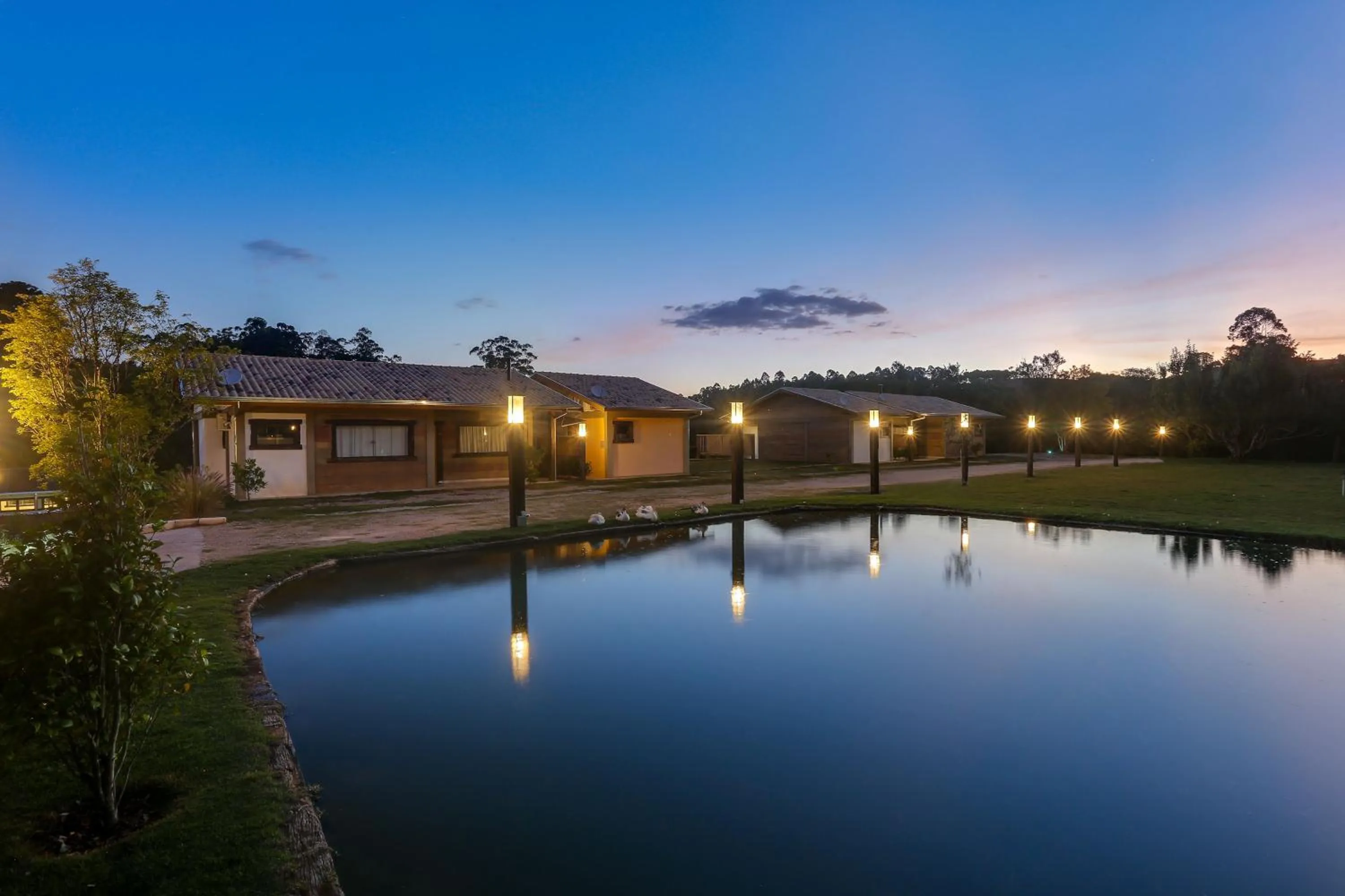 Property building in Pousada Trem Chic