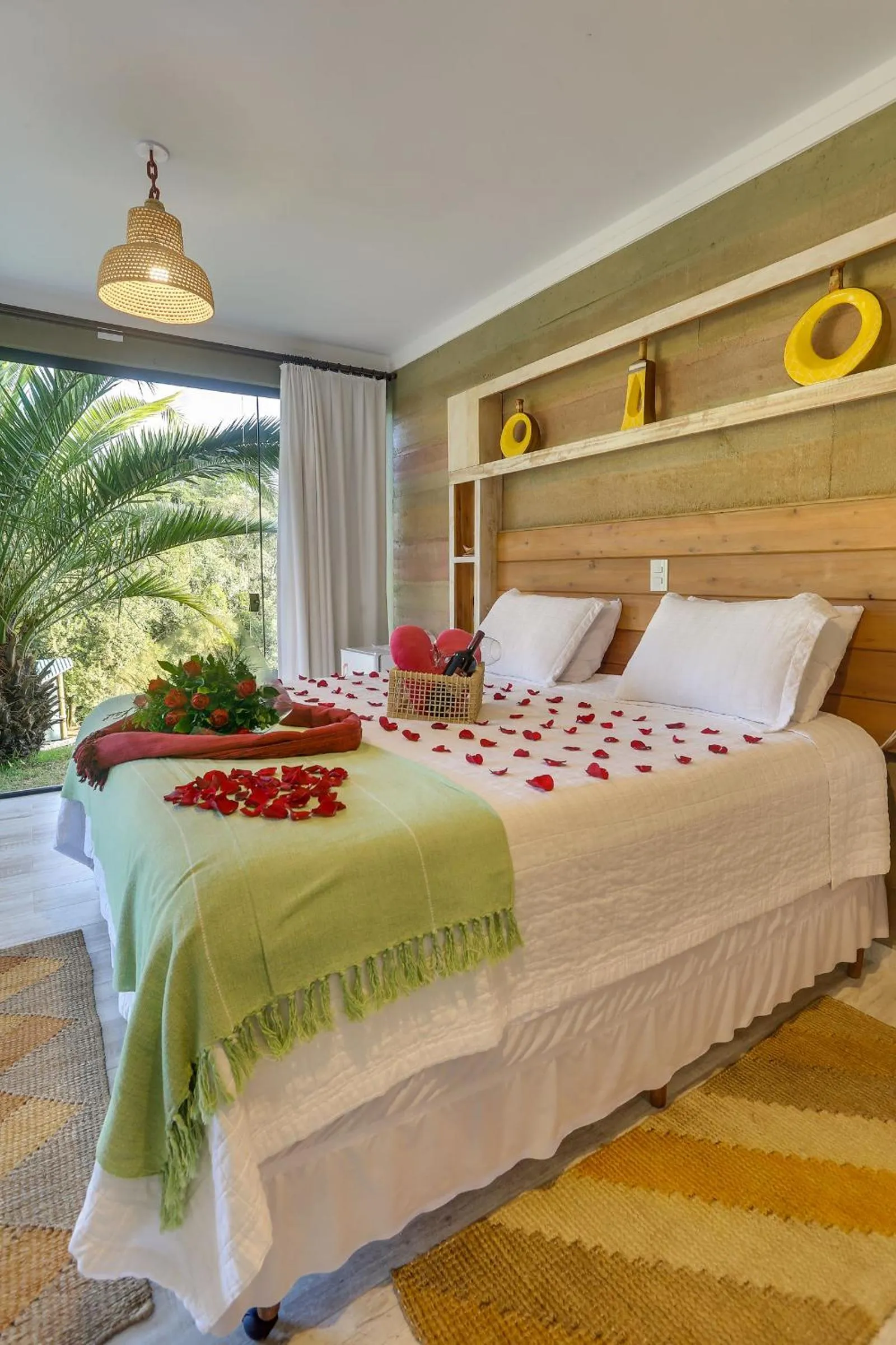 Bed in Pousada Trem Chic