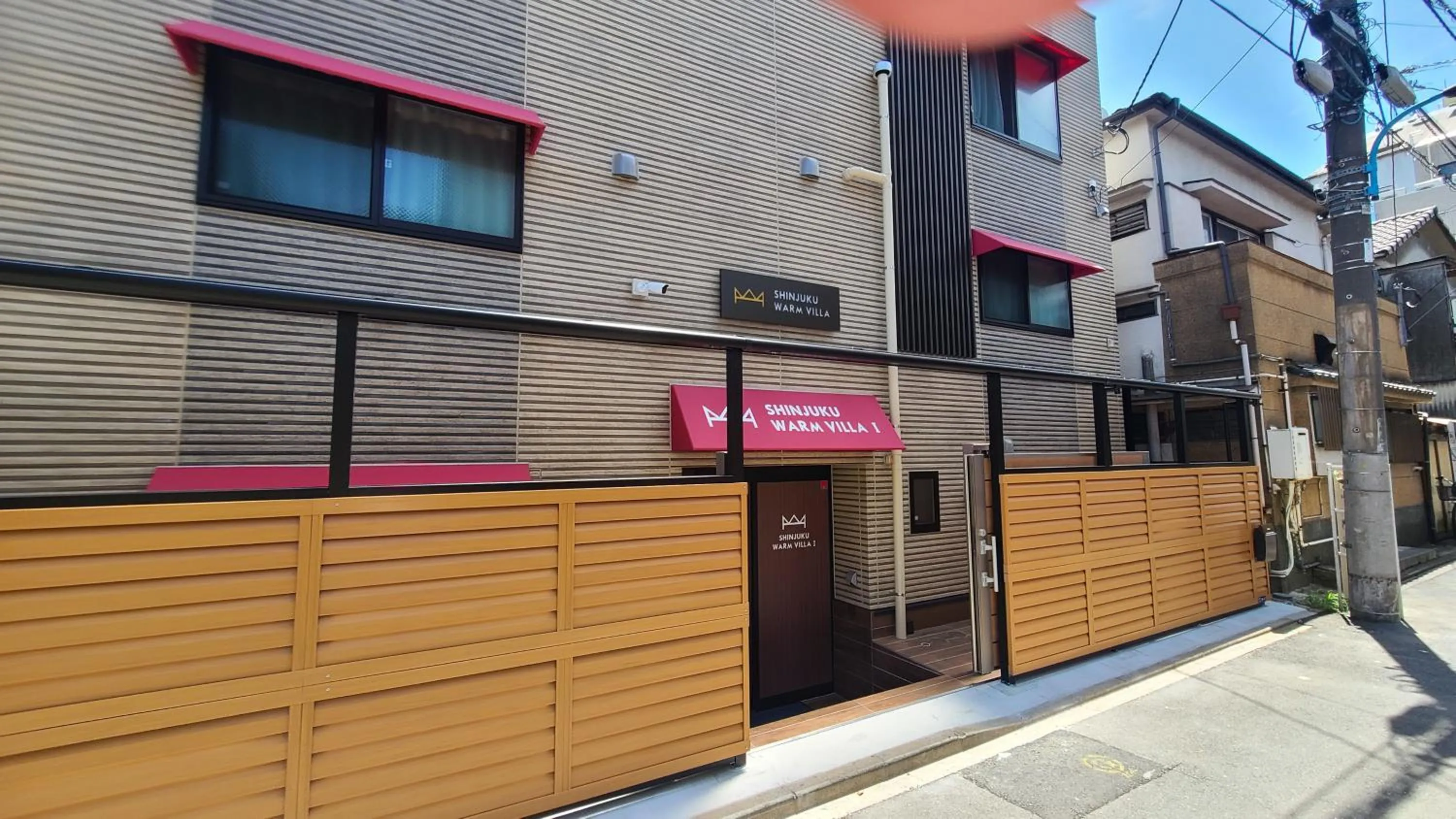 Facade/entrance in SHINJUKU WARM VILLA I
