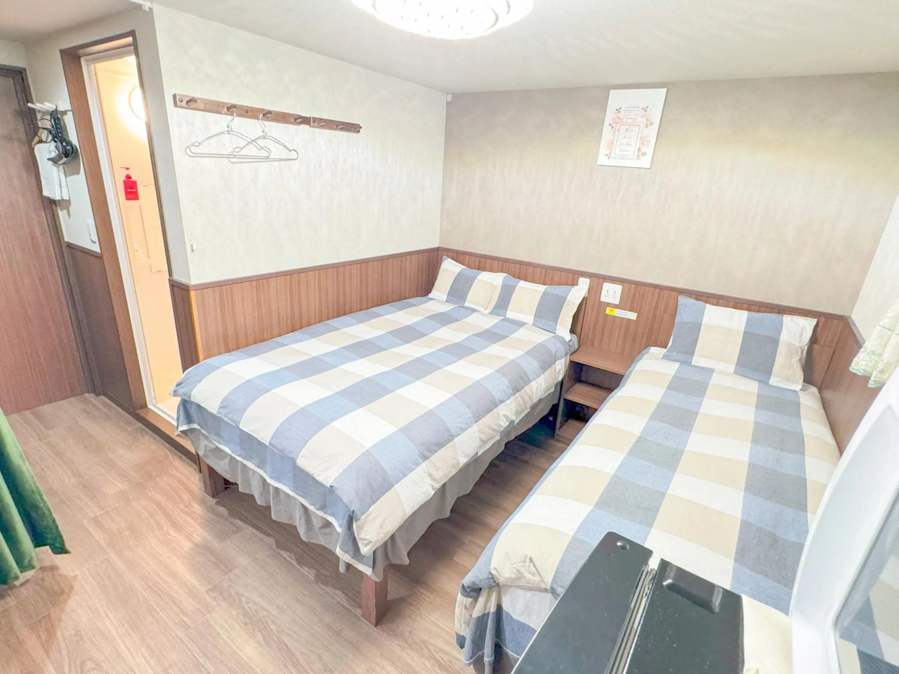 Bed in SHINJUKU WARM VILLA I