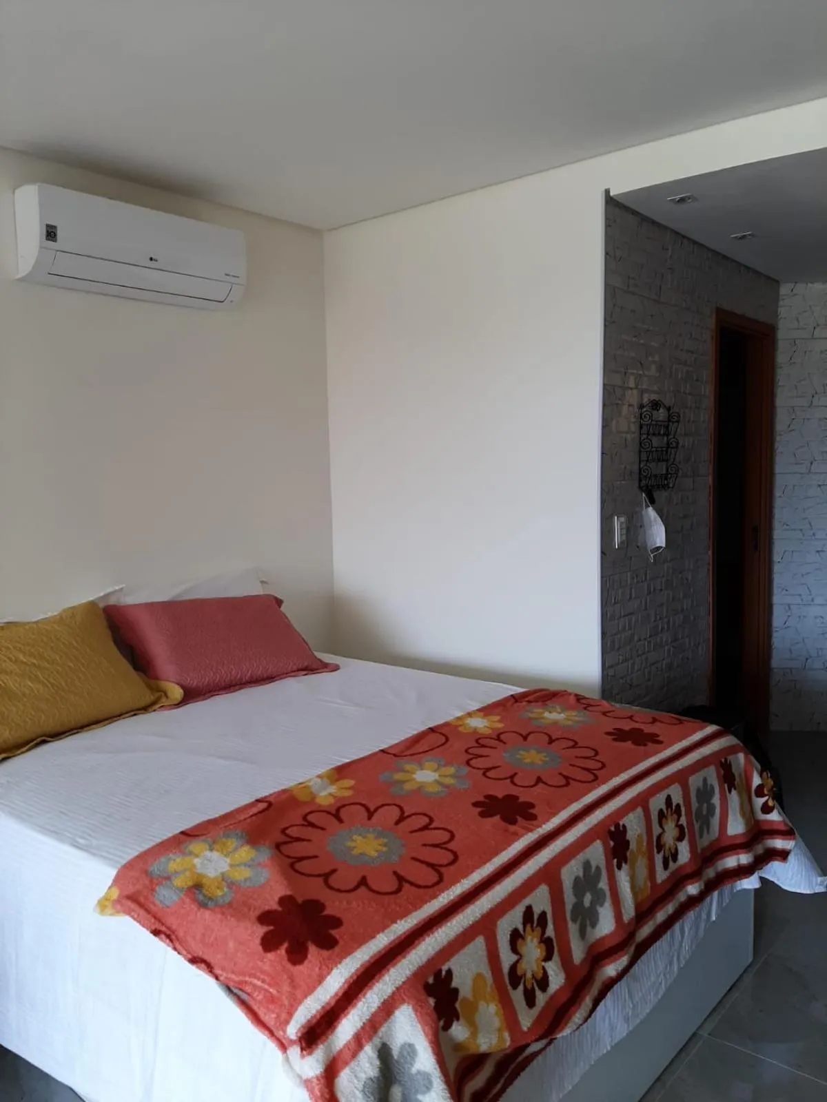 Bed in FLAT ECO RESORT PRAIA DOS CARNEIROS