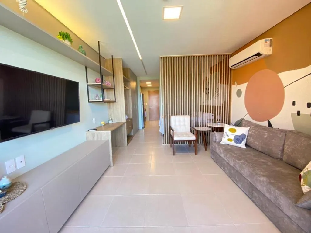 Living room in FLAT ECO RESORT PRAIA DOS CARNEIROS