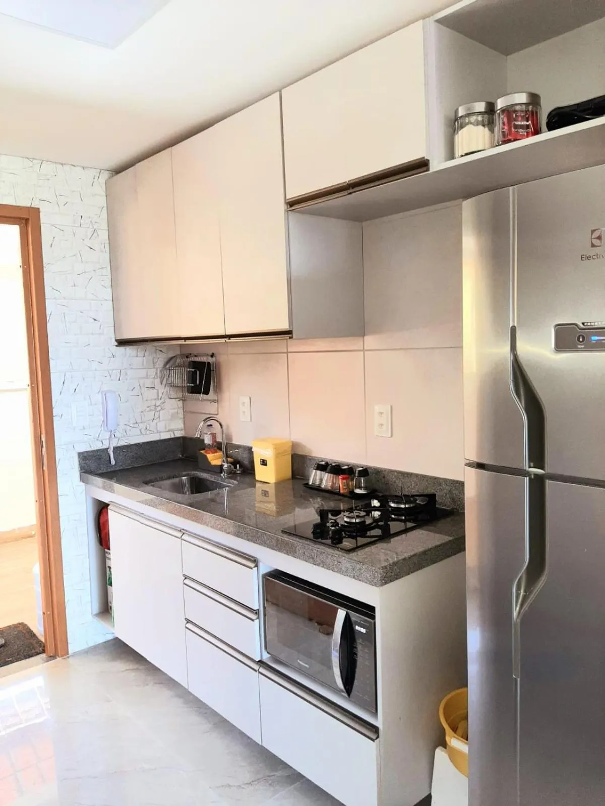 Kitchen or kitchenette in FLAT ECO RESORT PRAIA DOS CARNEIROS