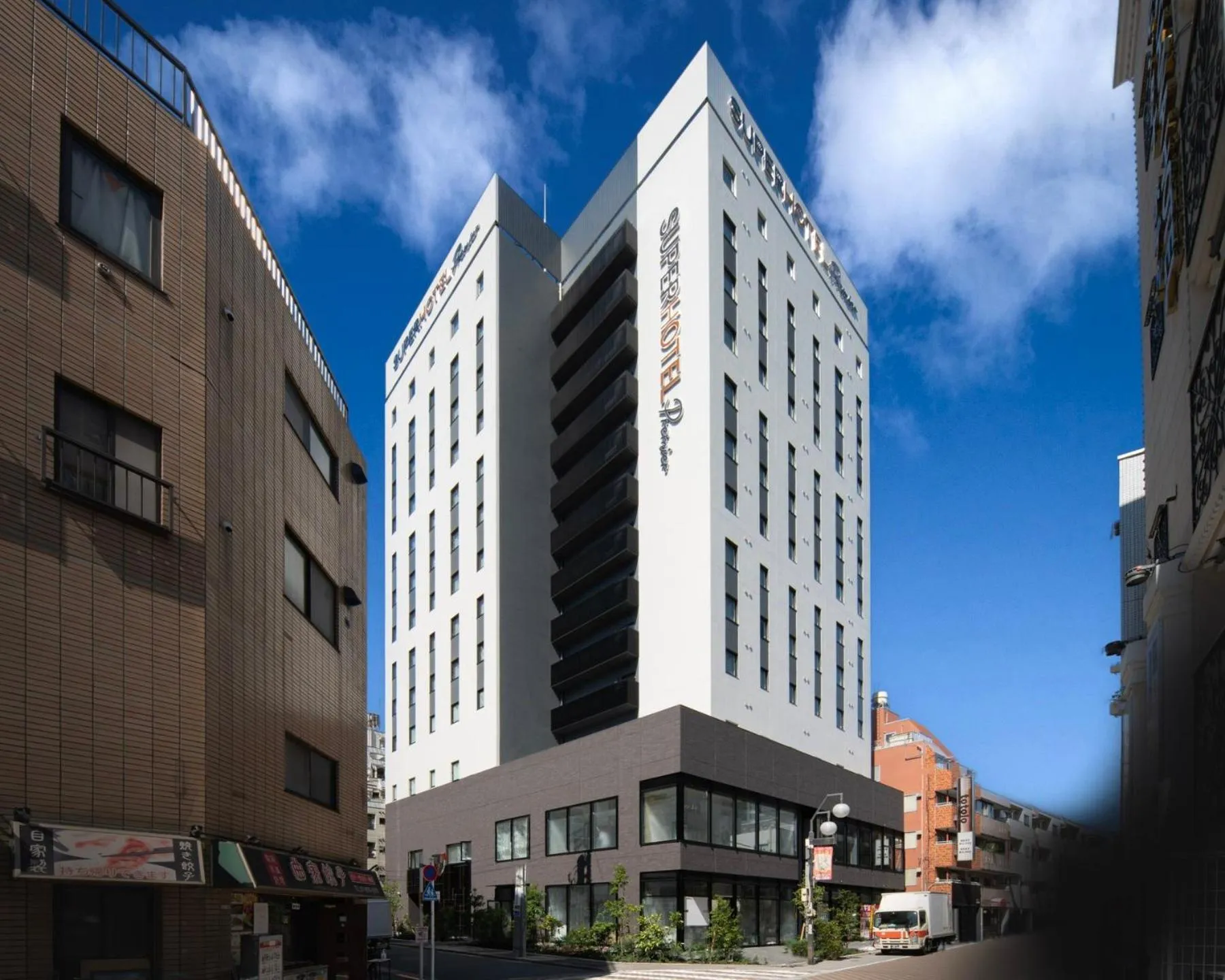 Property building in Super Hotel Premier Ikebukuro Natural Hot Spring