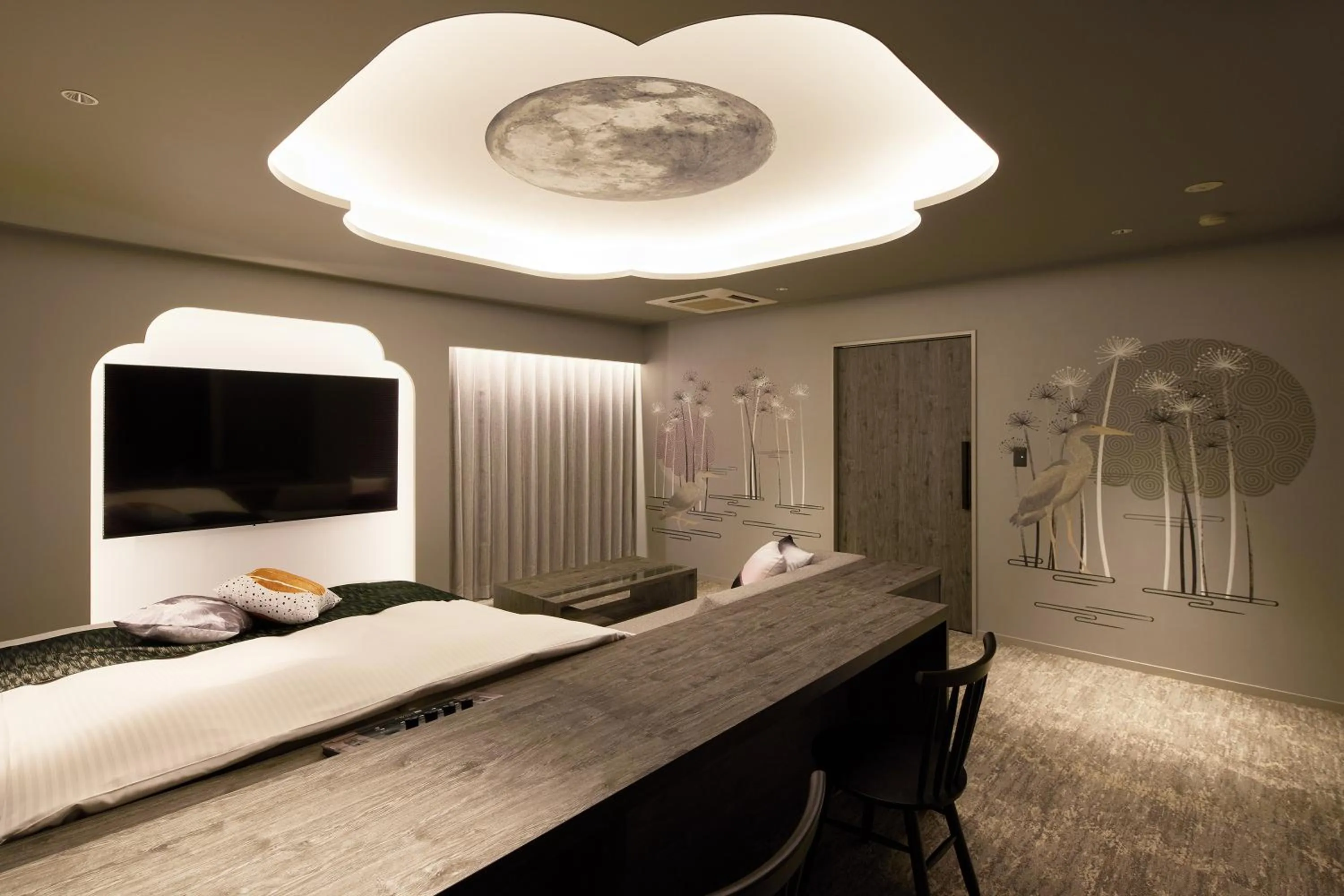 Photo of the whole room, Bed in Yatomi Hotel Nuqu Natural Hot Spring