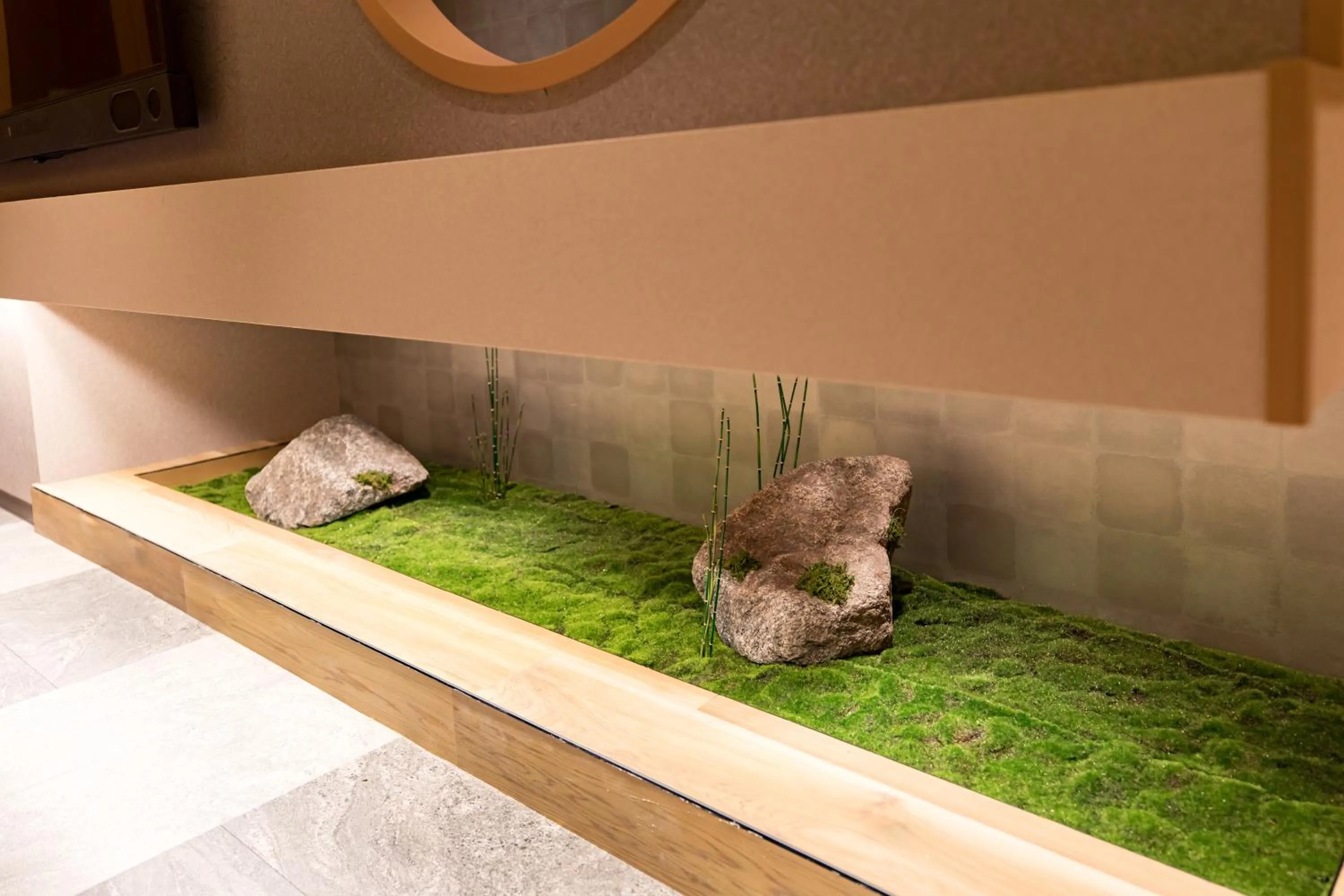 Decorative detail in Yatomi Hotel Nuqu Natural Hot Spring