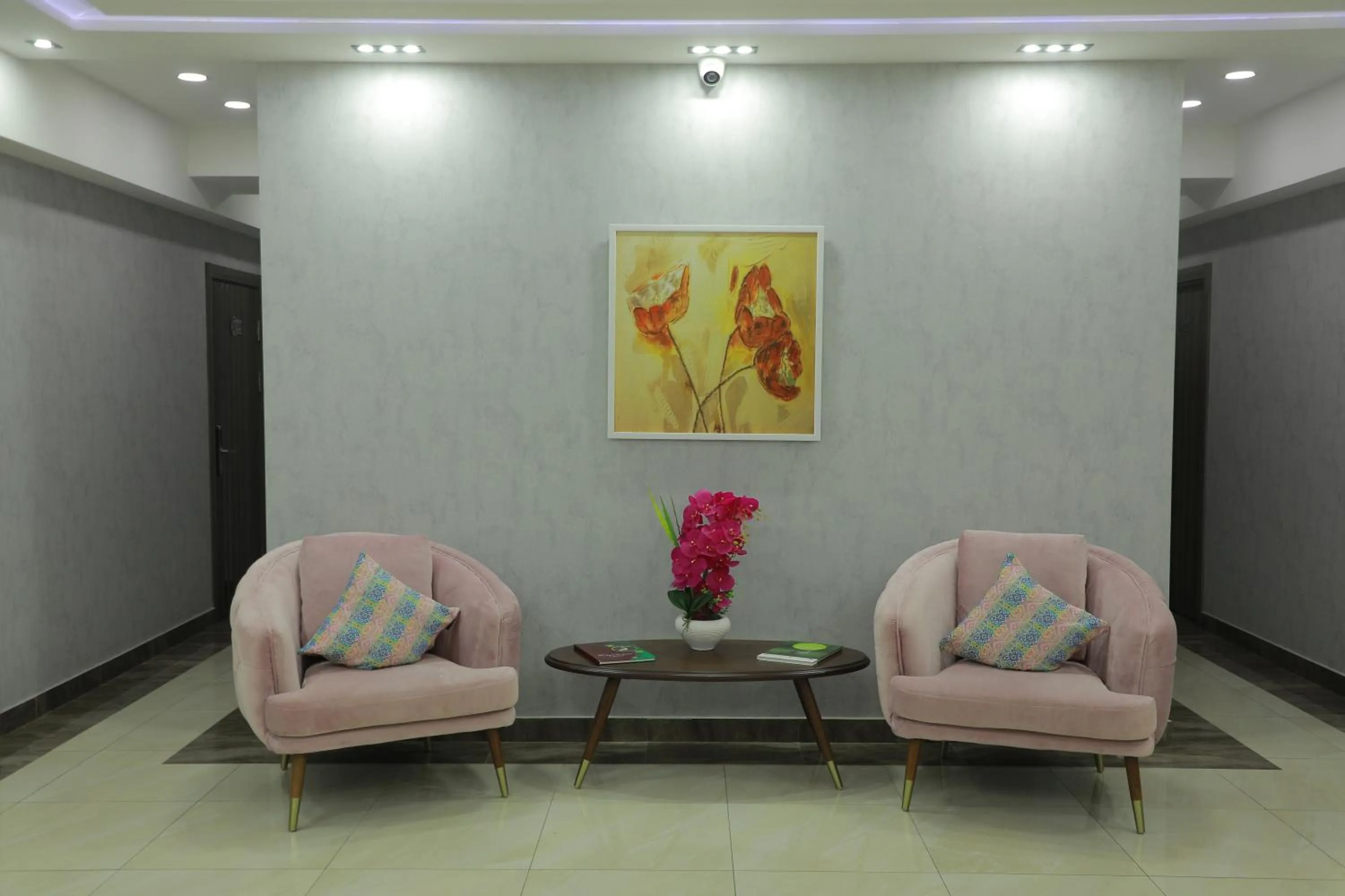 Living room in Human Hotel