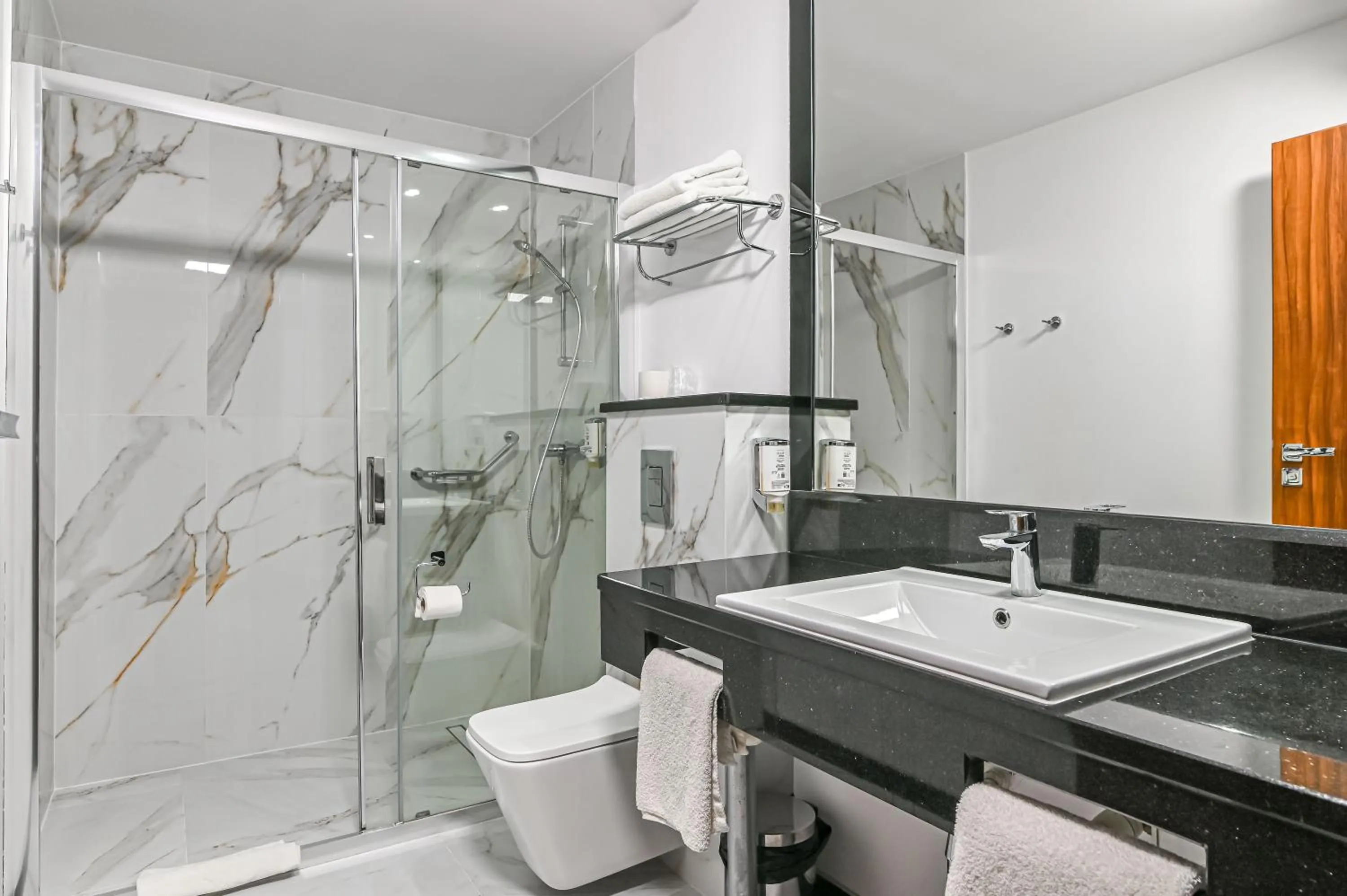 Shower in Hotel SPA Faltom Gdynia Rumia