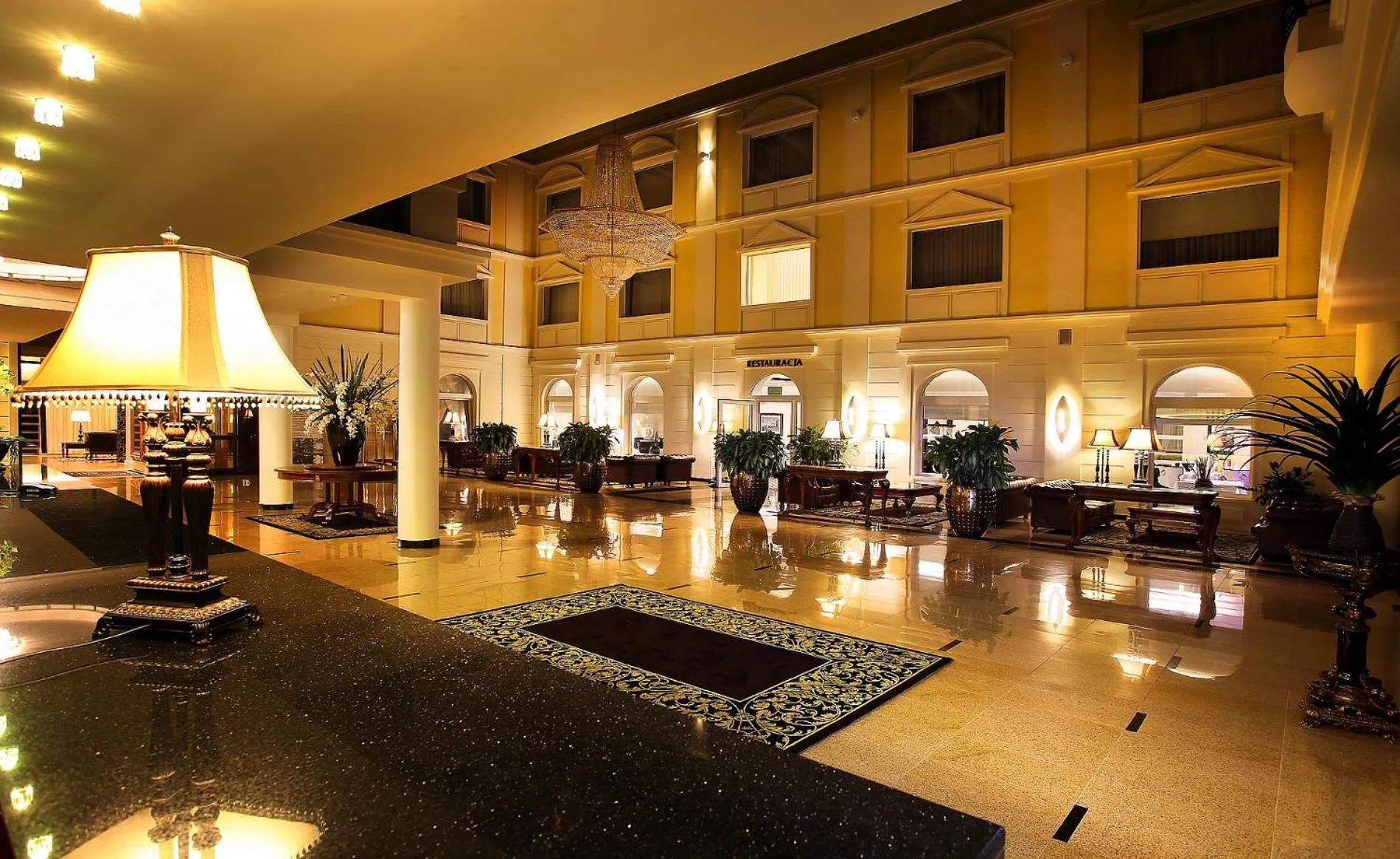 Lobby or reception in Hotel SPA Faltom Gdynia Rumia