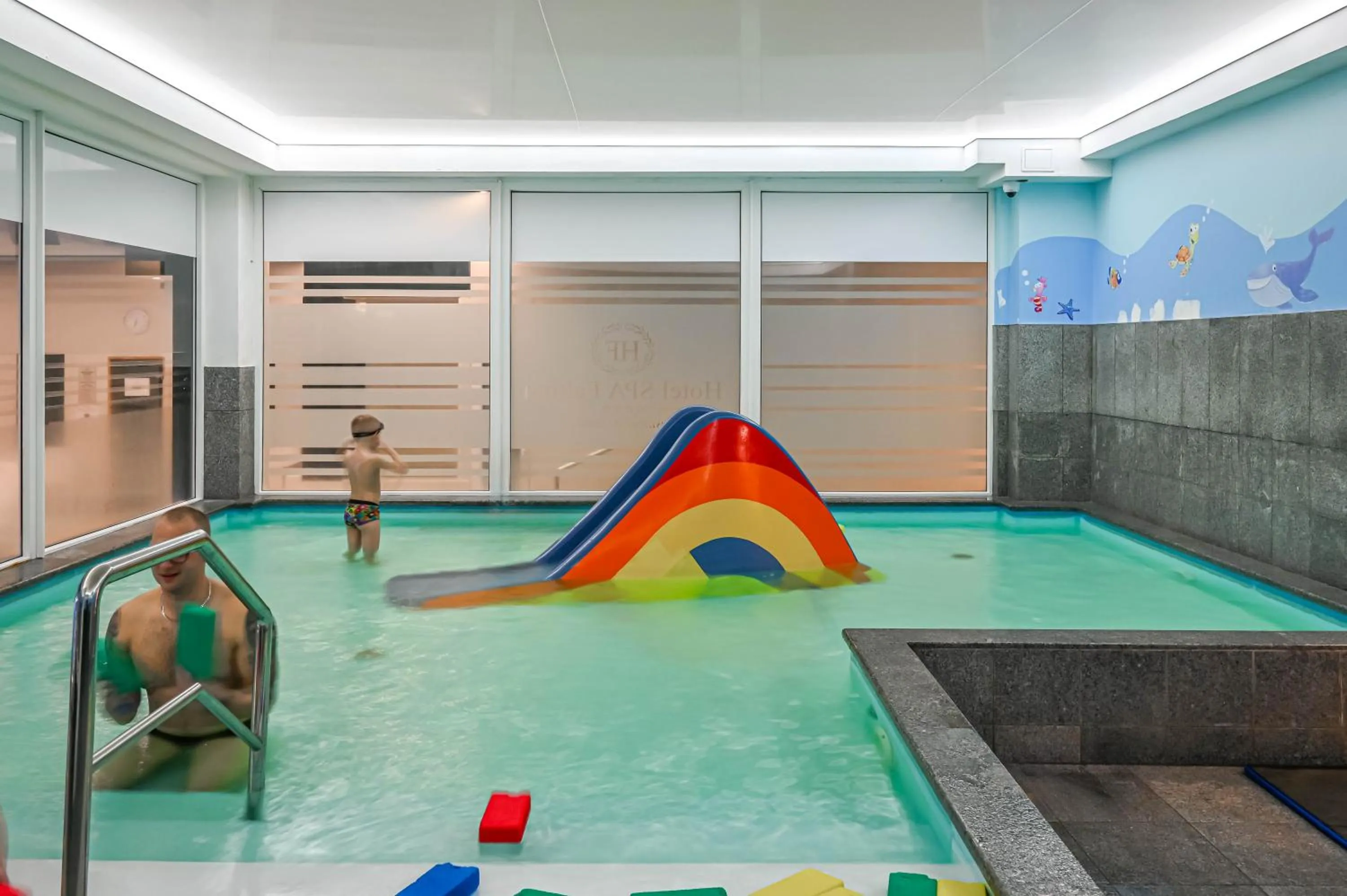 Swimming pool in Hotel SPA Faltom Gdynia Rumia