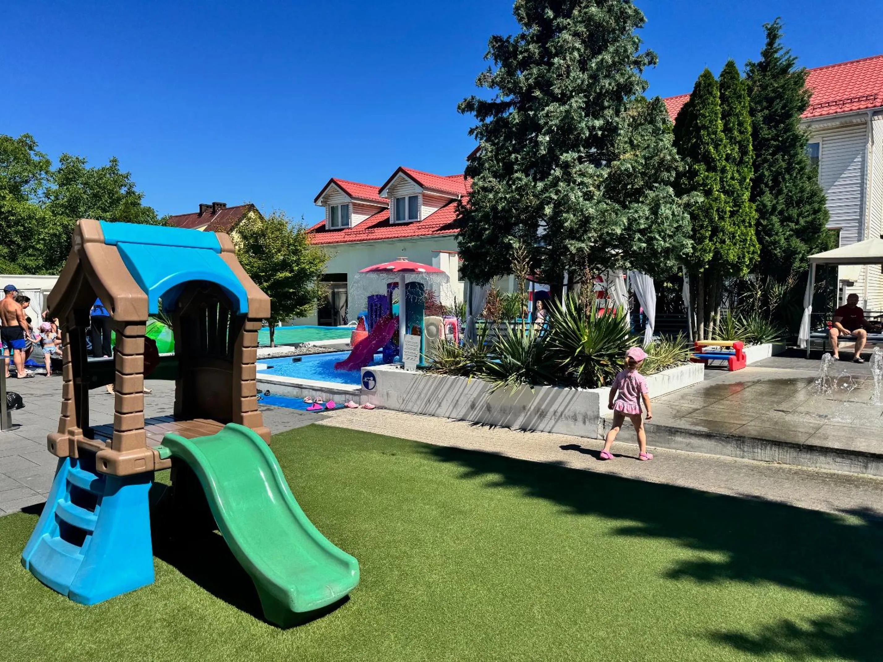 Garden in Hotel SPA Faltom Gdynia Rumia