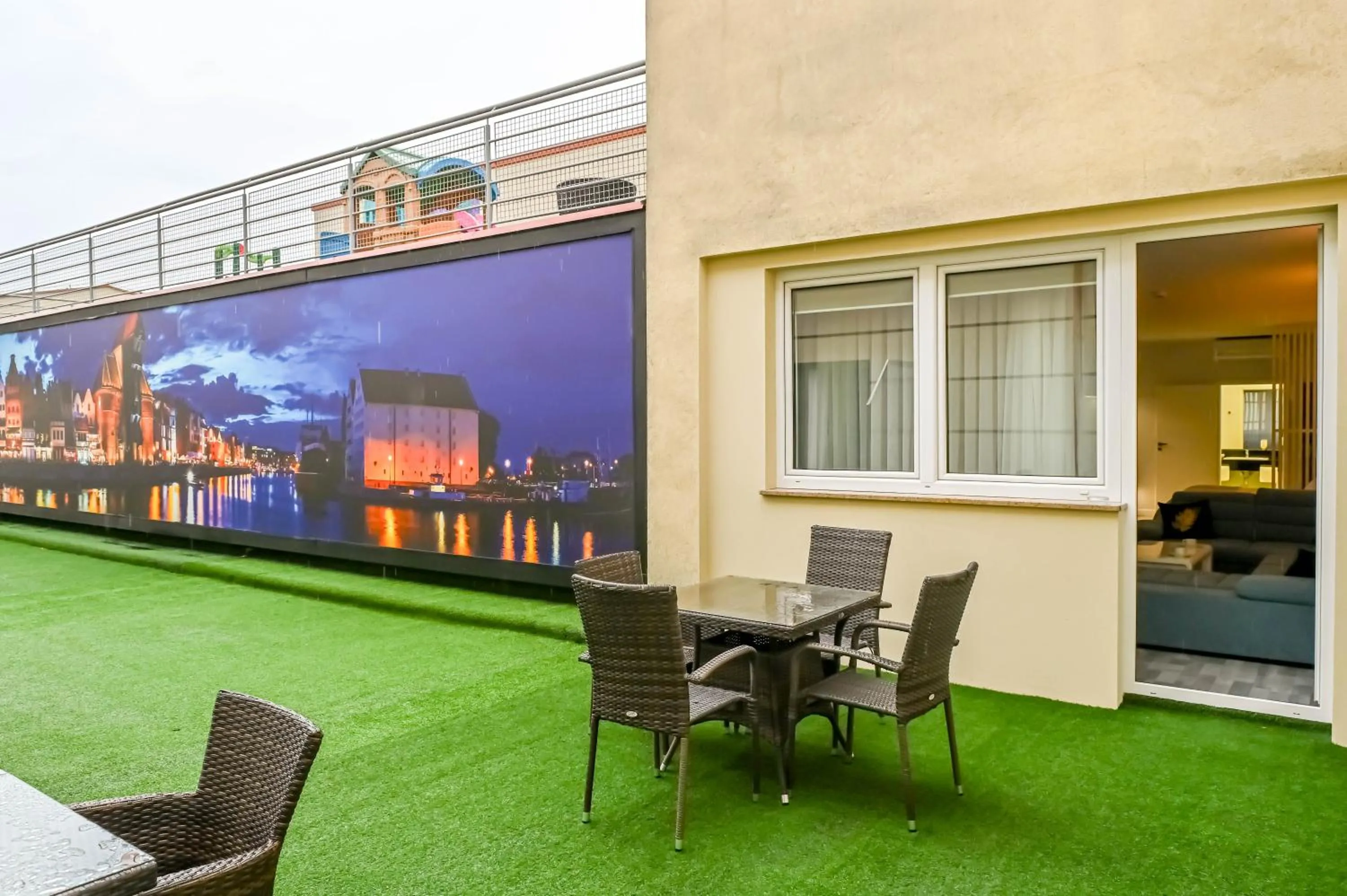 Balcony/Terrace in Hotel SPA Faltom Gdynia Rumia