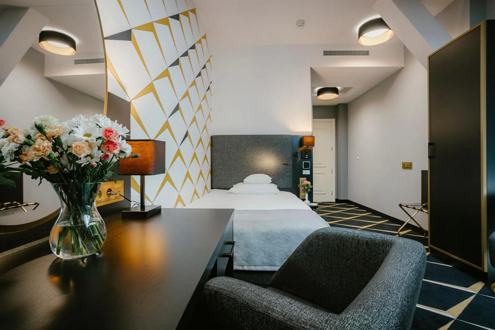 Photo of the whole room, Bed in IBB Hotel Grand Hotel Lublin