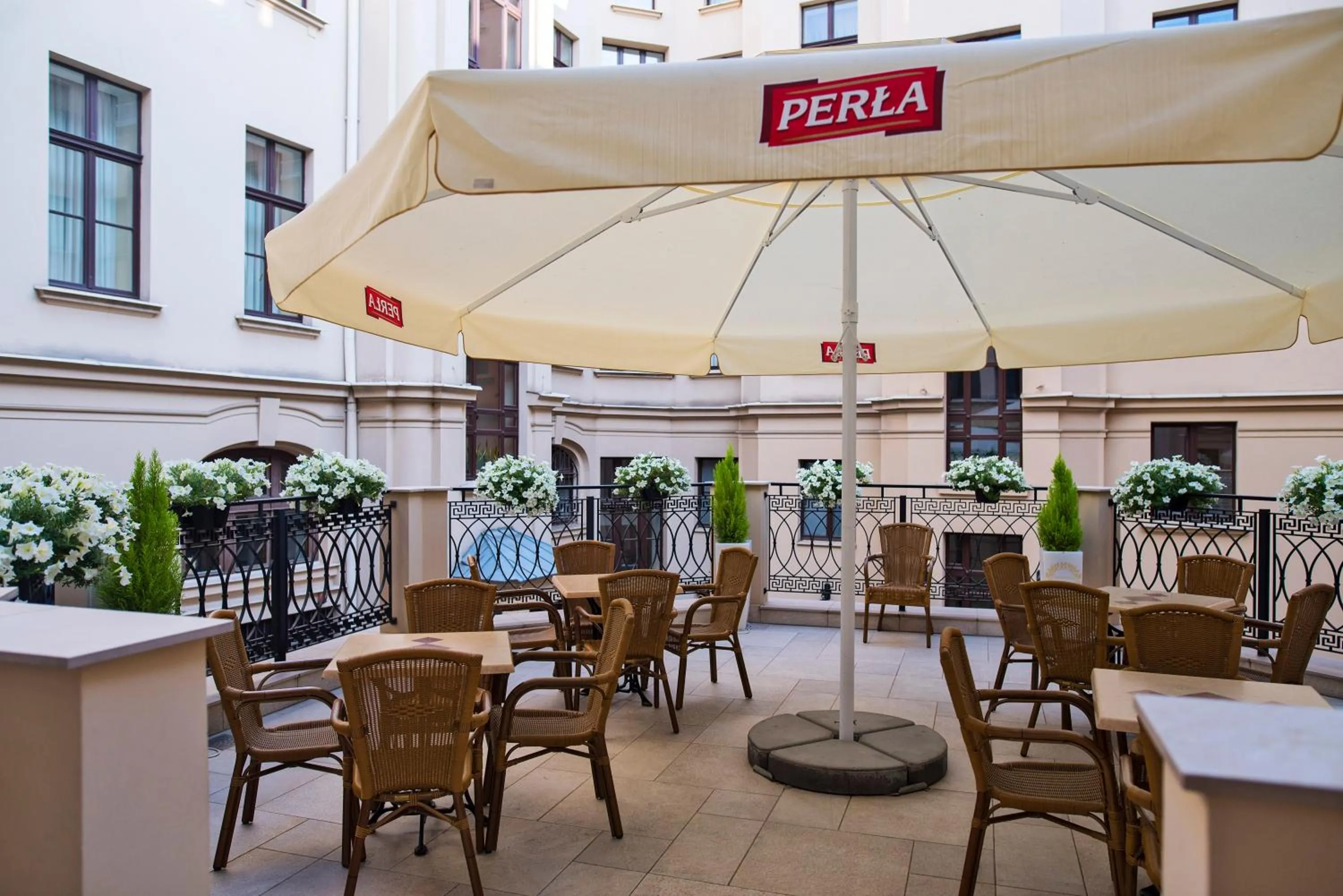 Patio in IBB Hotel Grand Hotel Lublin