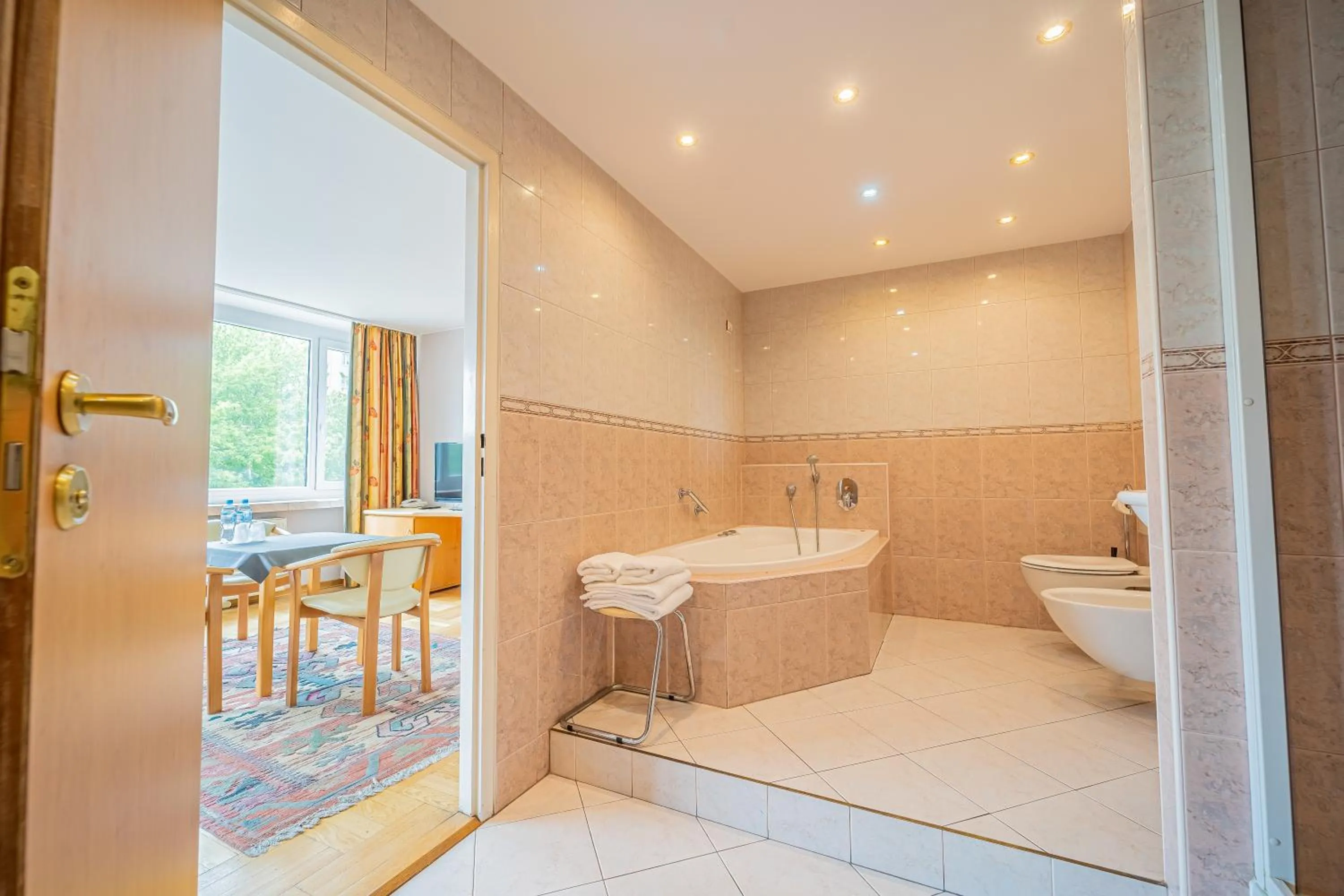 Shower in Hotel Mazowiecki Łódź