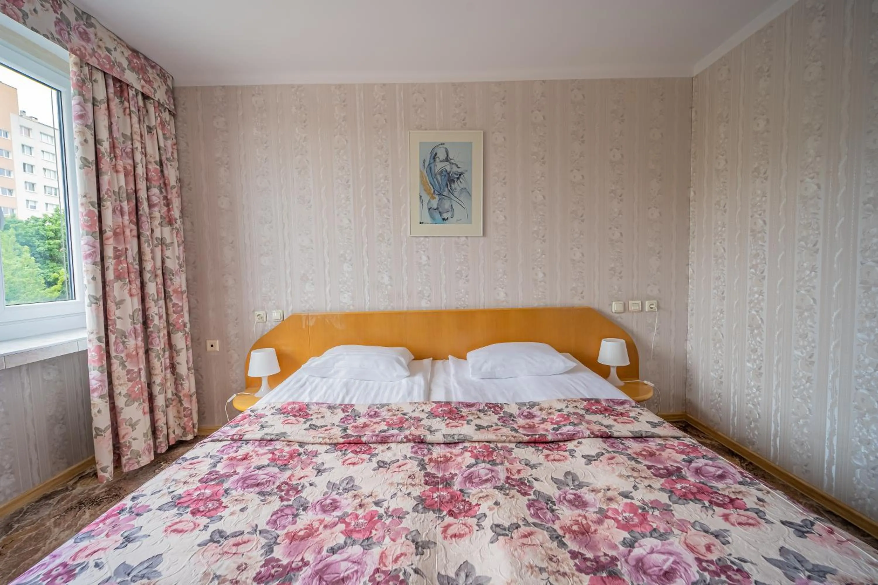 Bed in Hotel Mazowiecki Łódź