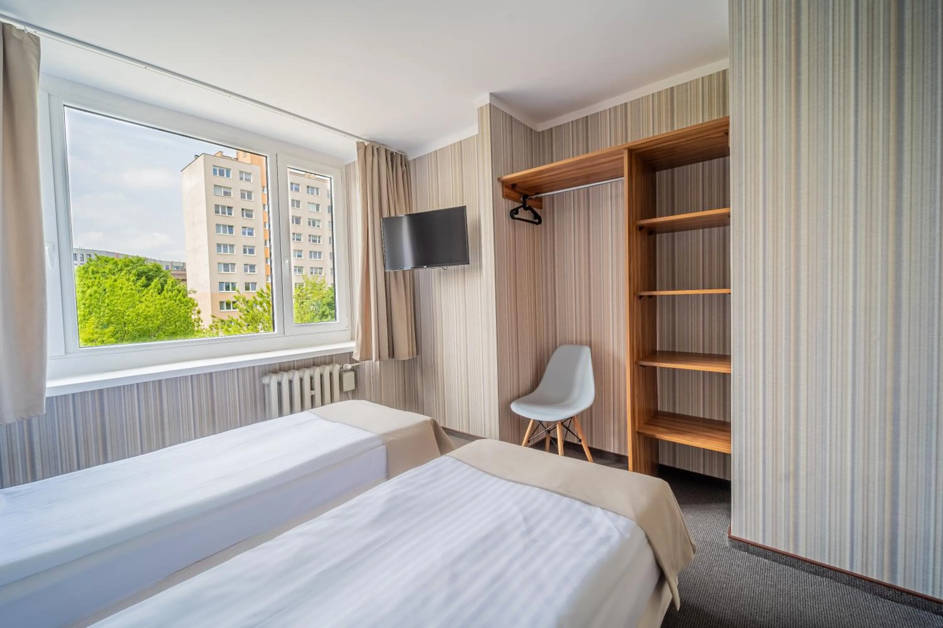 Bed in Hotel Mazowiecki Łódź