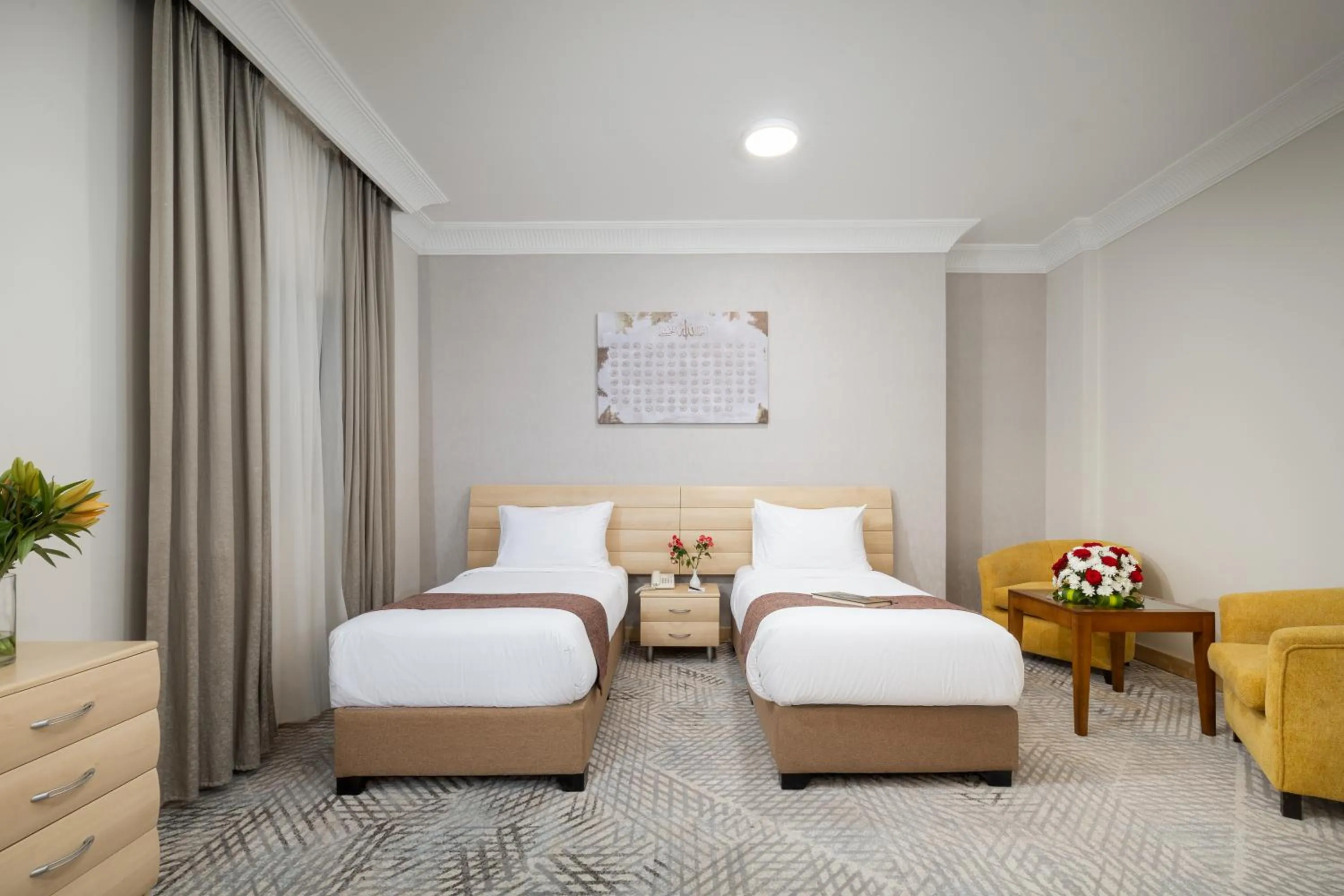 Bedroom, Bed in Emaar Al Noor