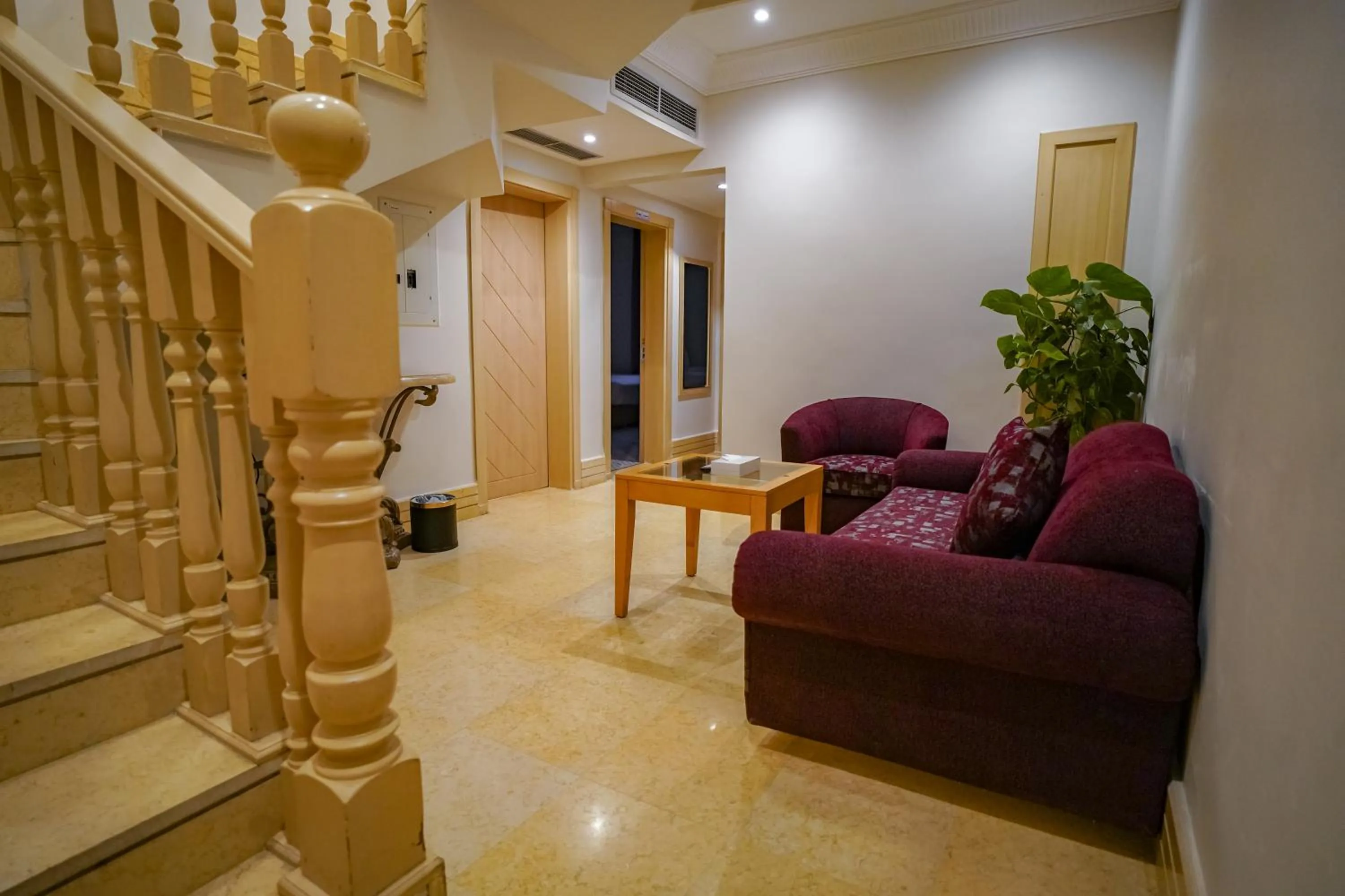 Seating area in Emaar Al Noor