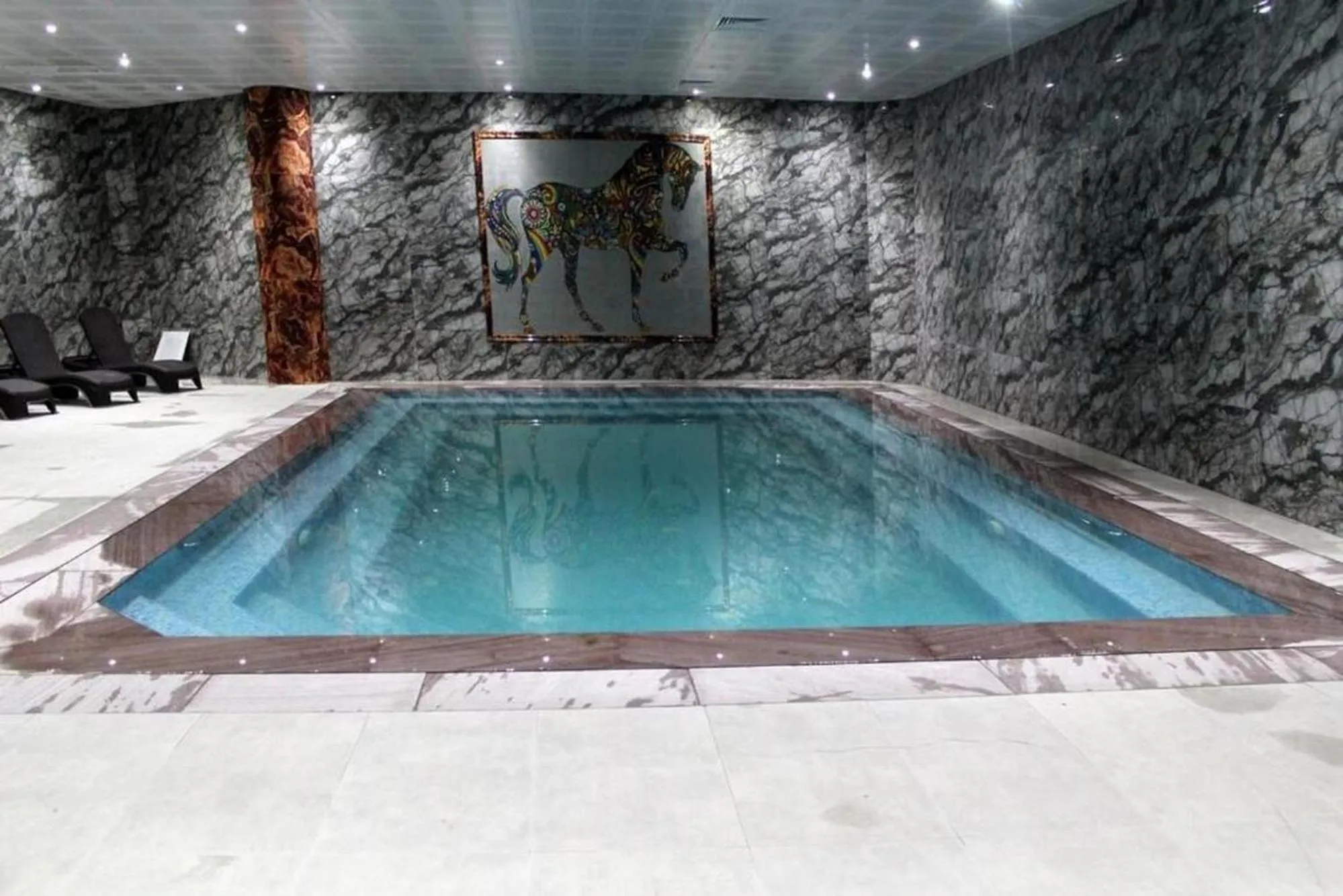 Swimming pool in Sarot Thermal Palace Tatil Köyü - Halal Hotel