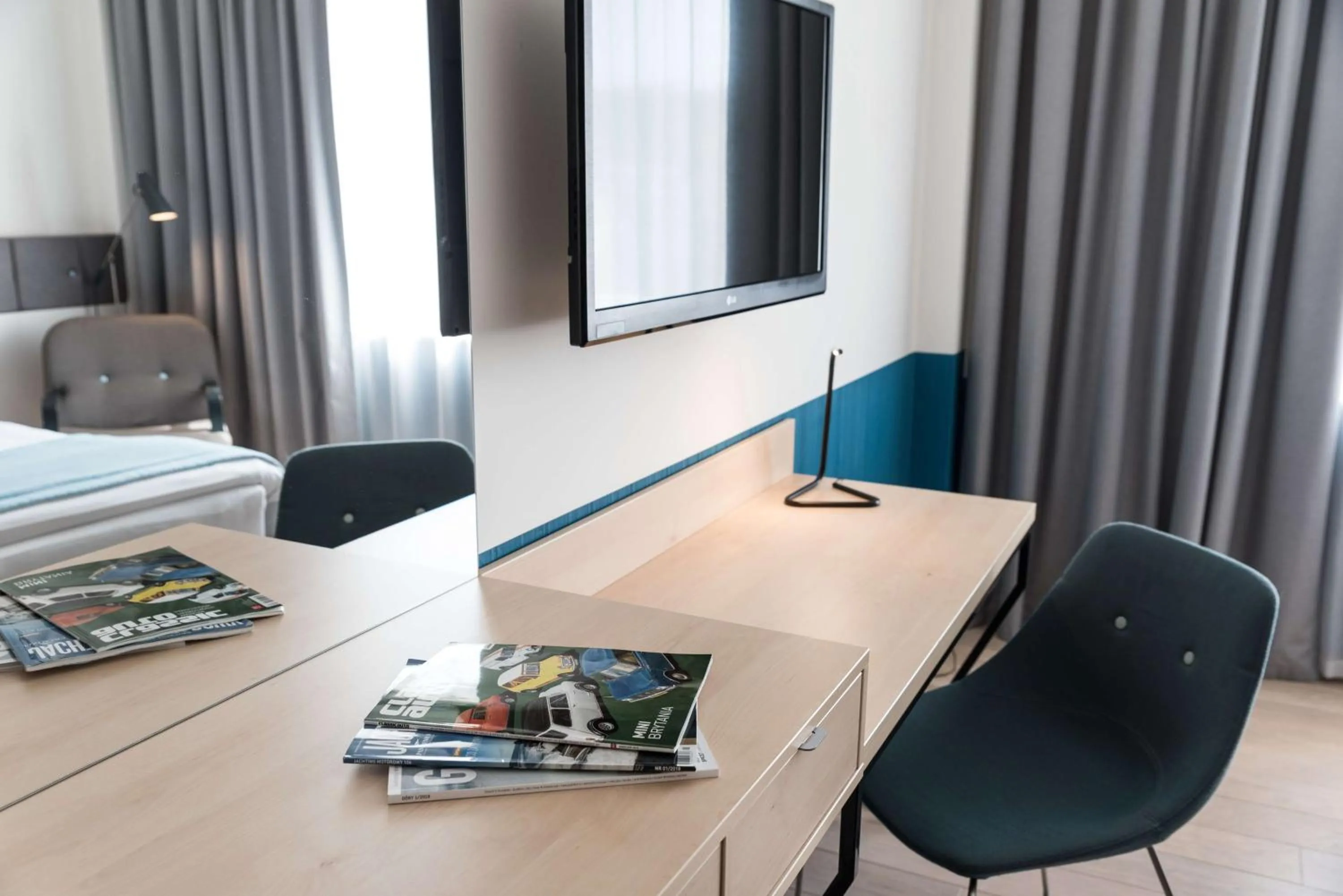 Bedroom in Scandic Gdańsk