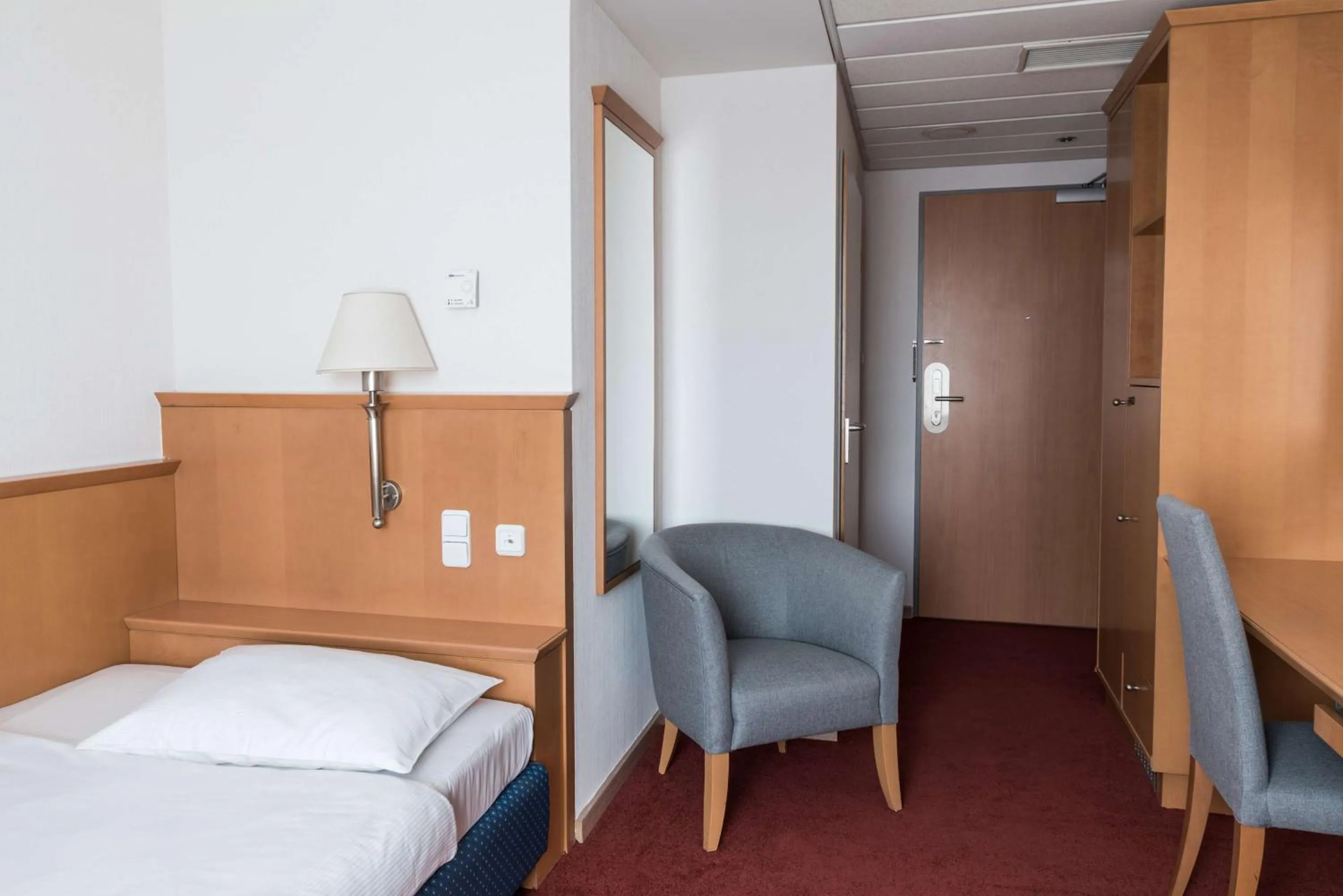 Bedroom, Bed in Scandic Gdańsk