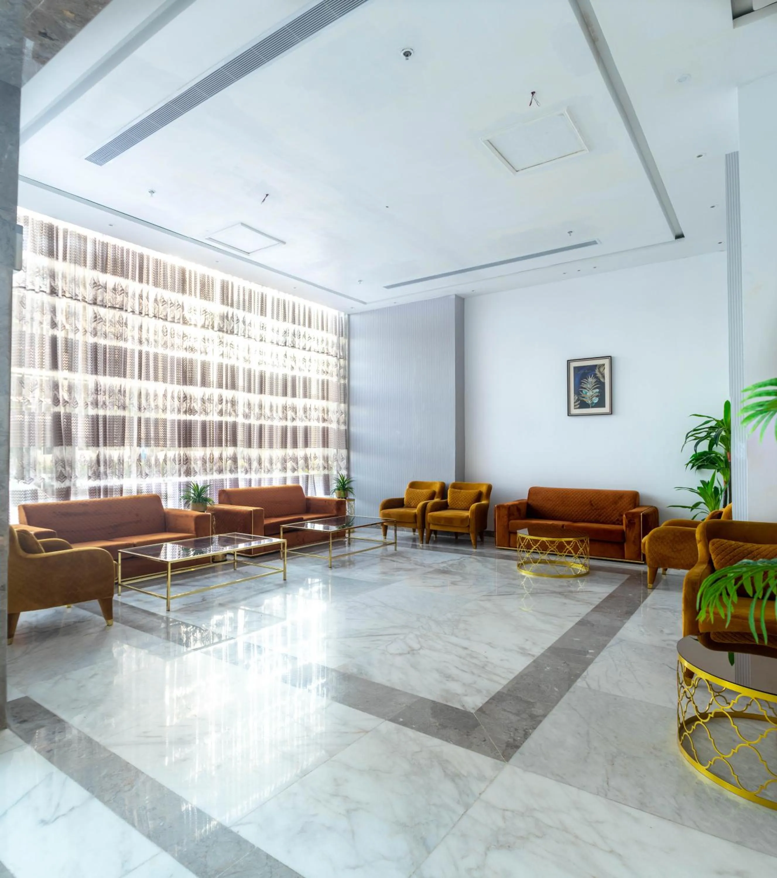 Seating area in Emaar Legend