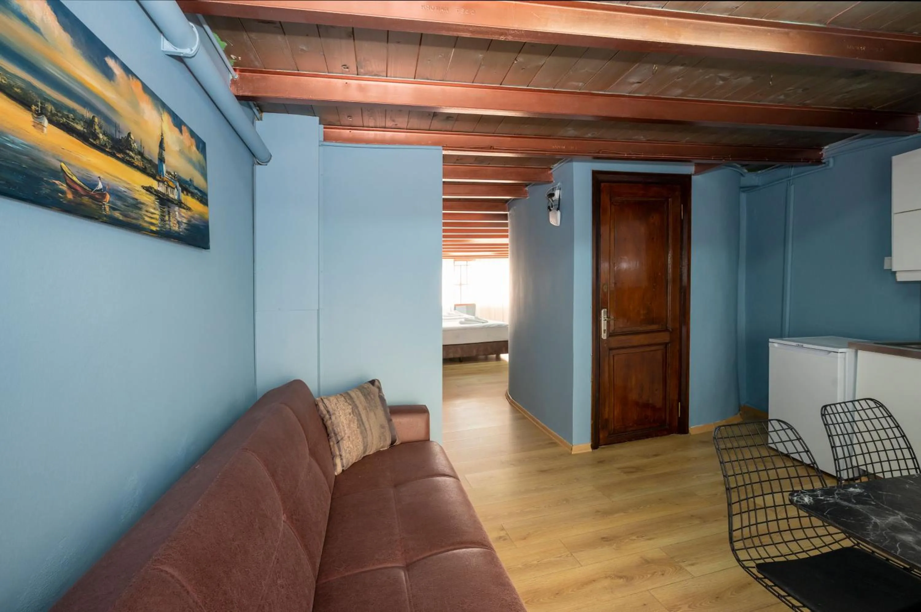 Seating area in Taksim Antique Hotel