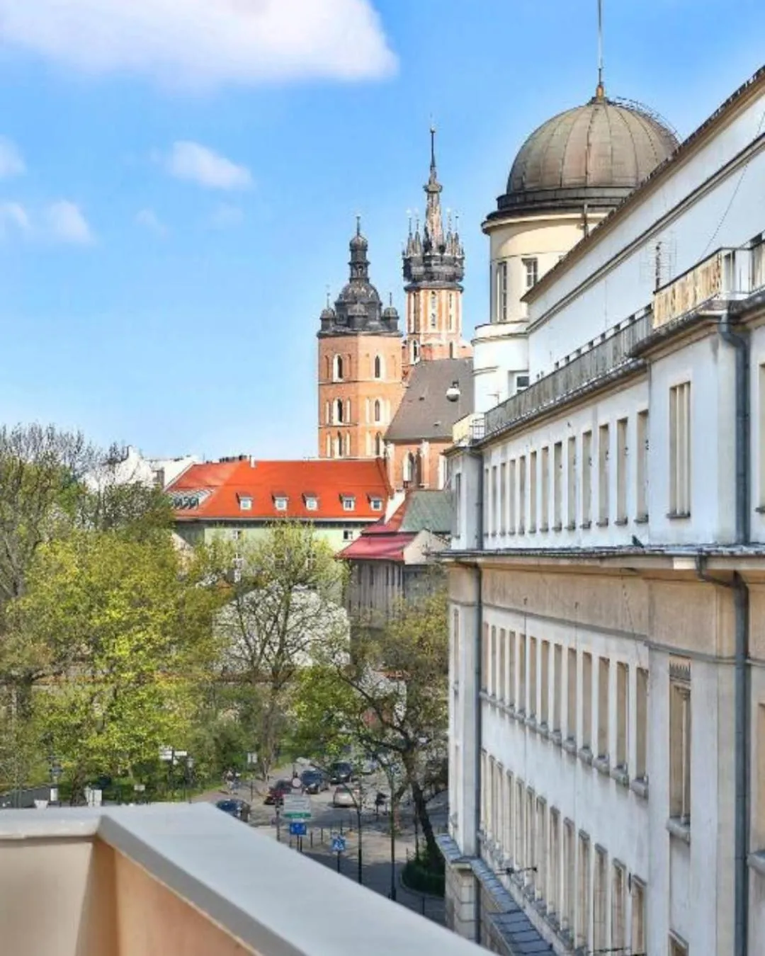 City view in Hotel Wielopole