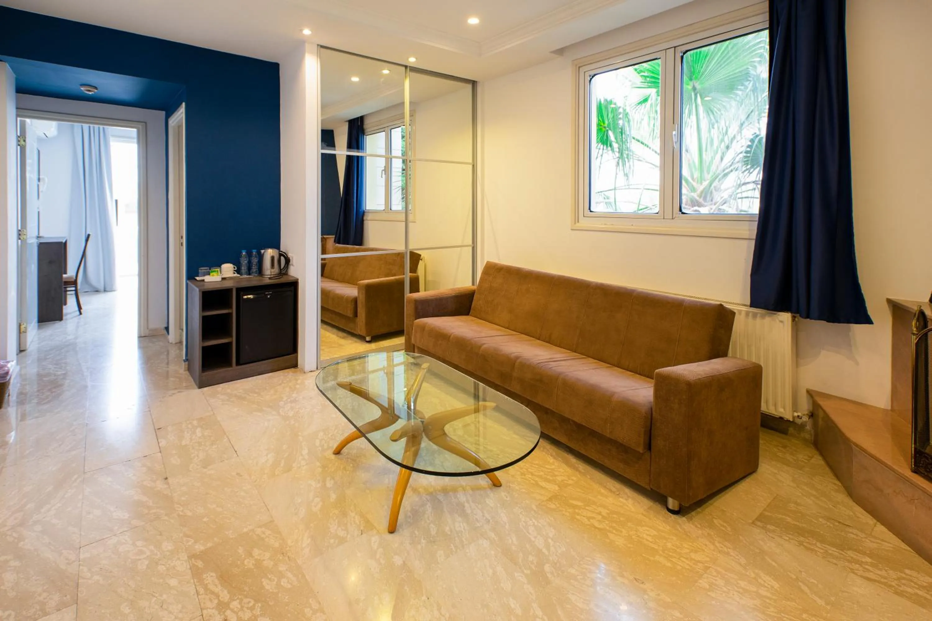 Living room in St Elena Boutique Residence