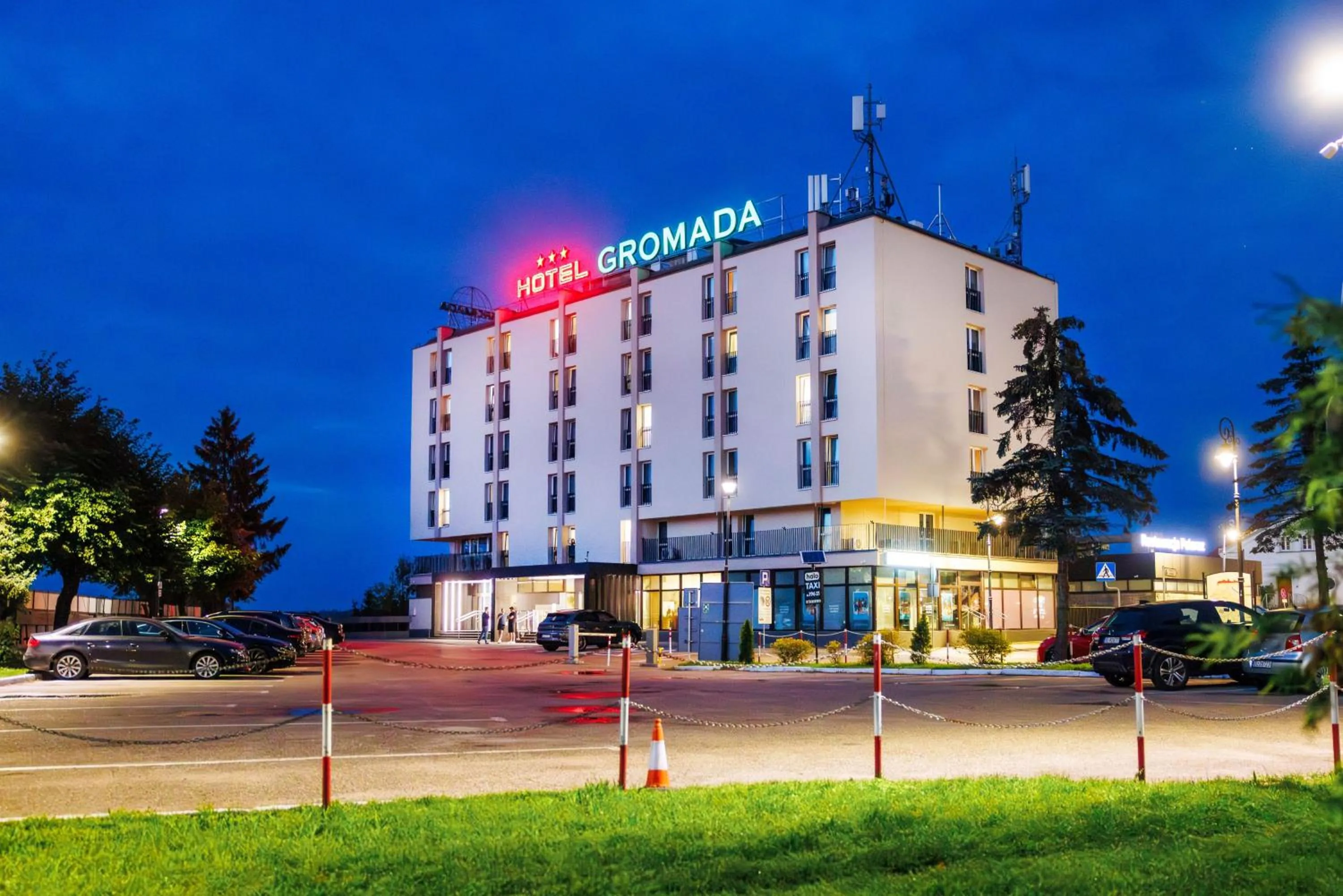 Property building in Hotel Gromada Łomża