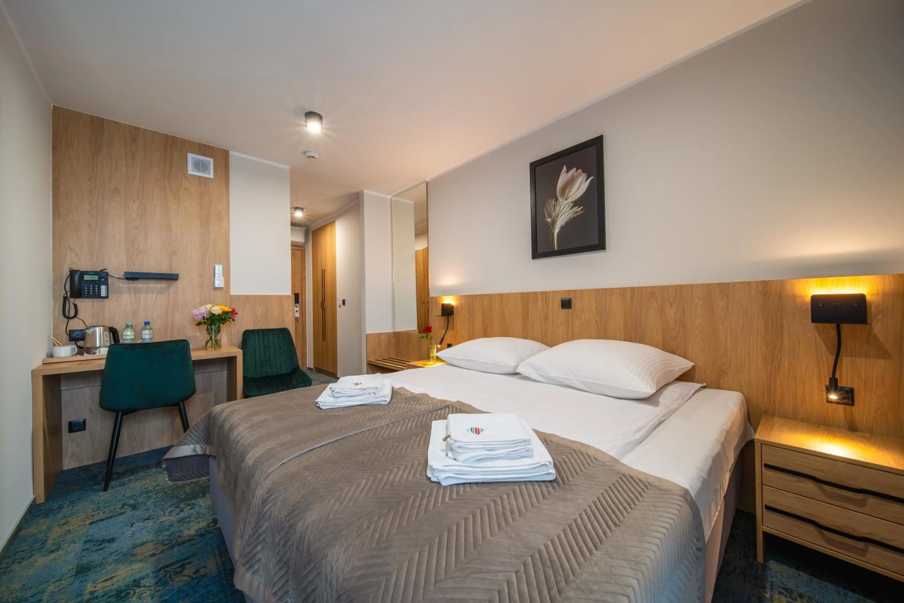 Photo of the whole room, Bed in Hotel Gromada Łomża