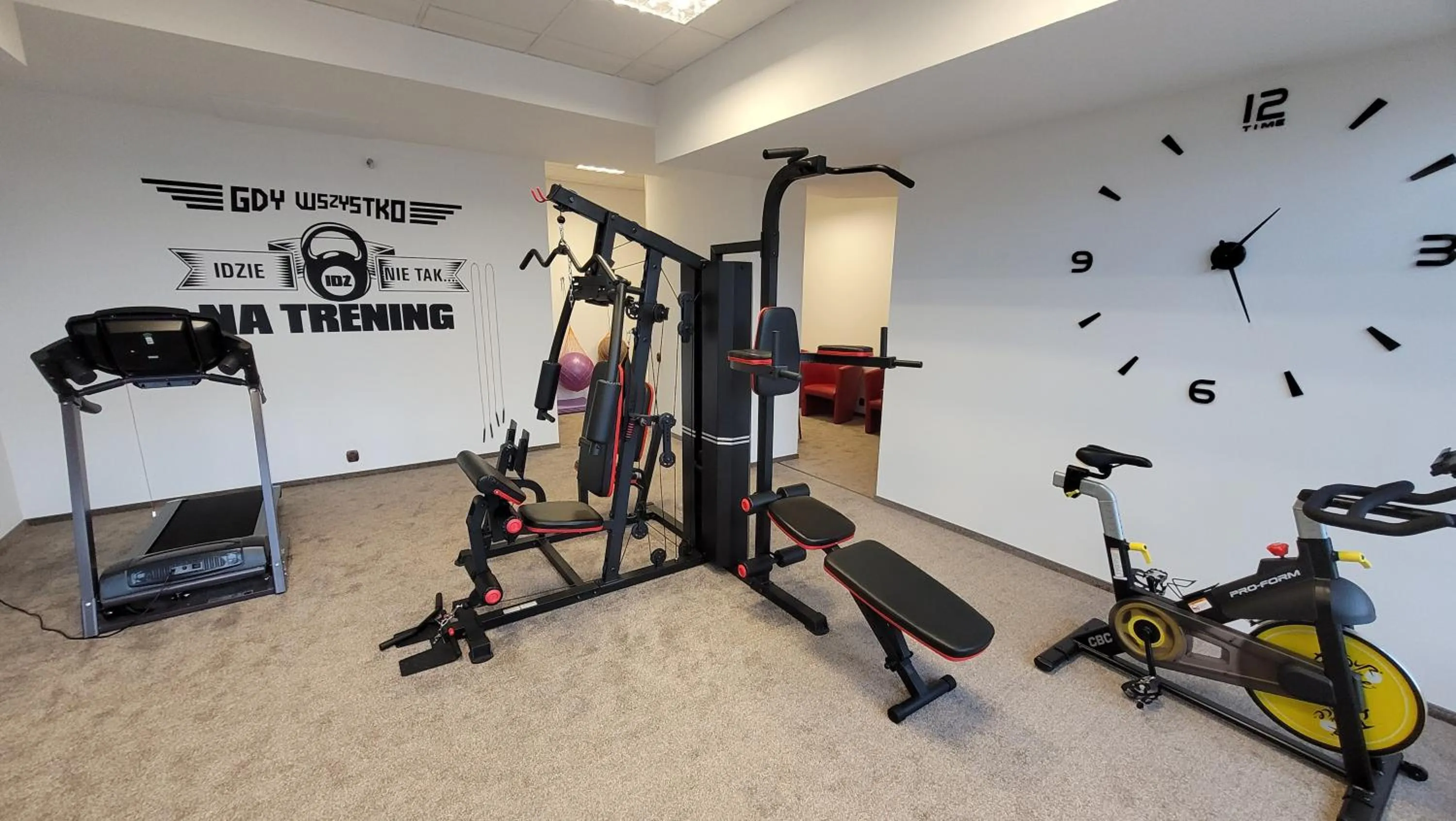 Fitness centre/facilities in Hotel Gromada Pila