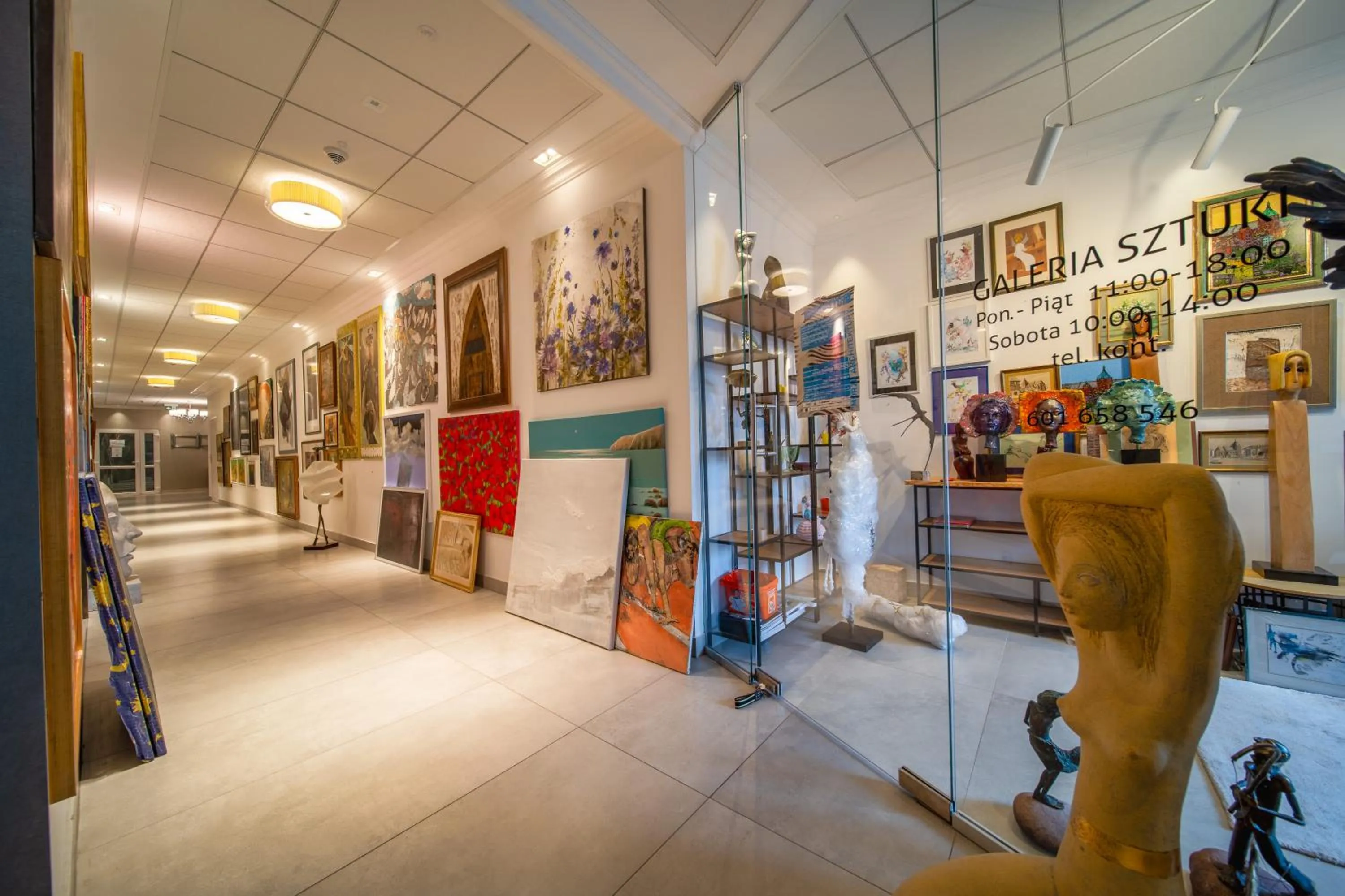 Lobby or reception in Hotel Gromada Arka Lux