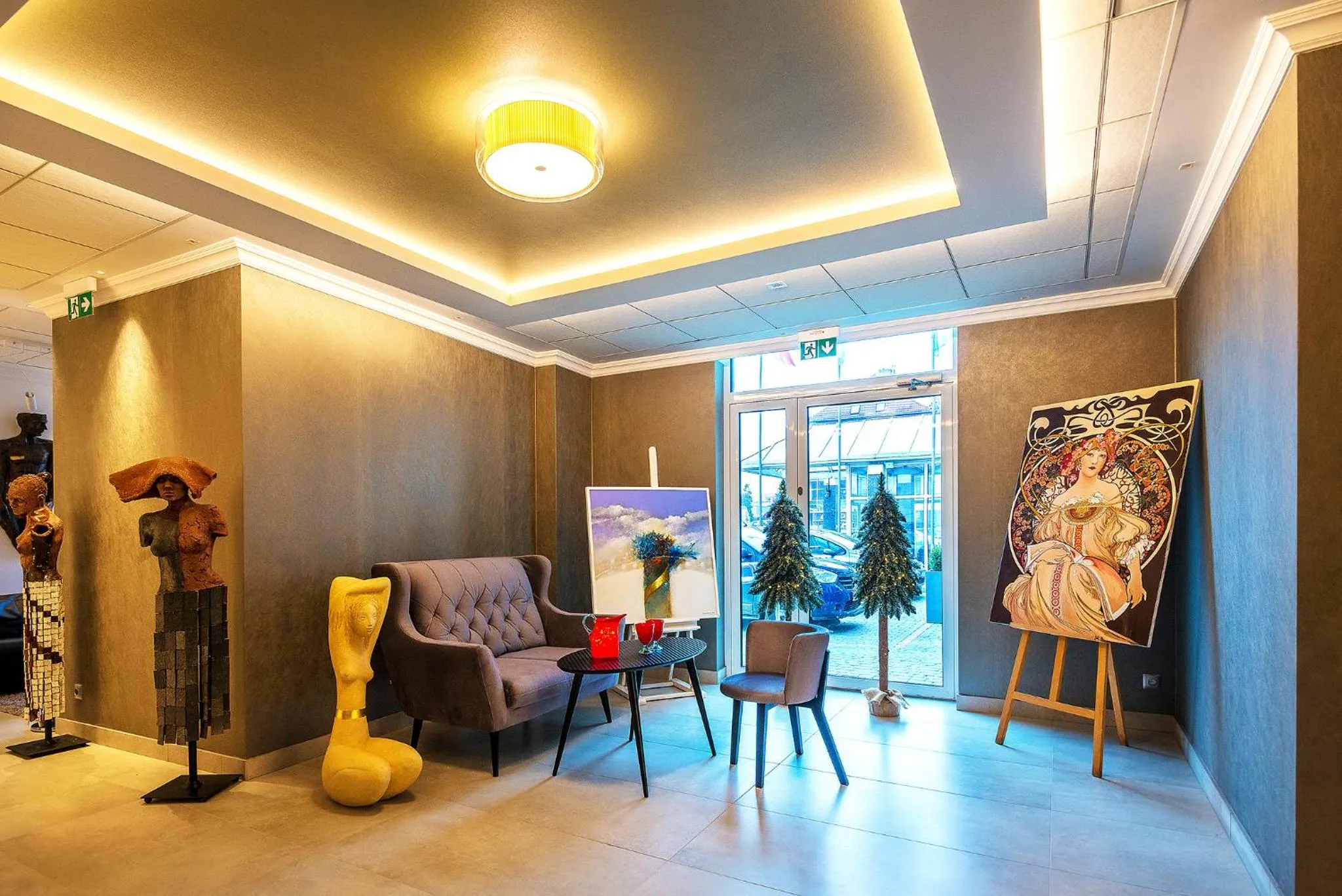 Lobby or reception in Hotel Gromada Arka Lux