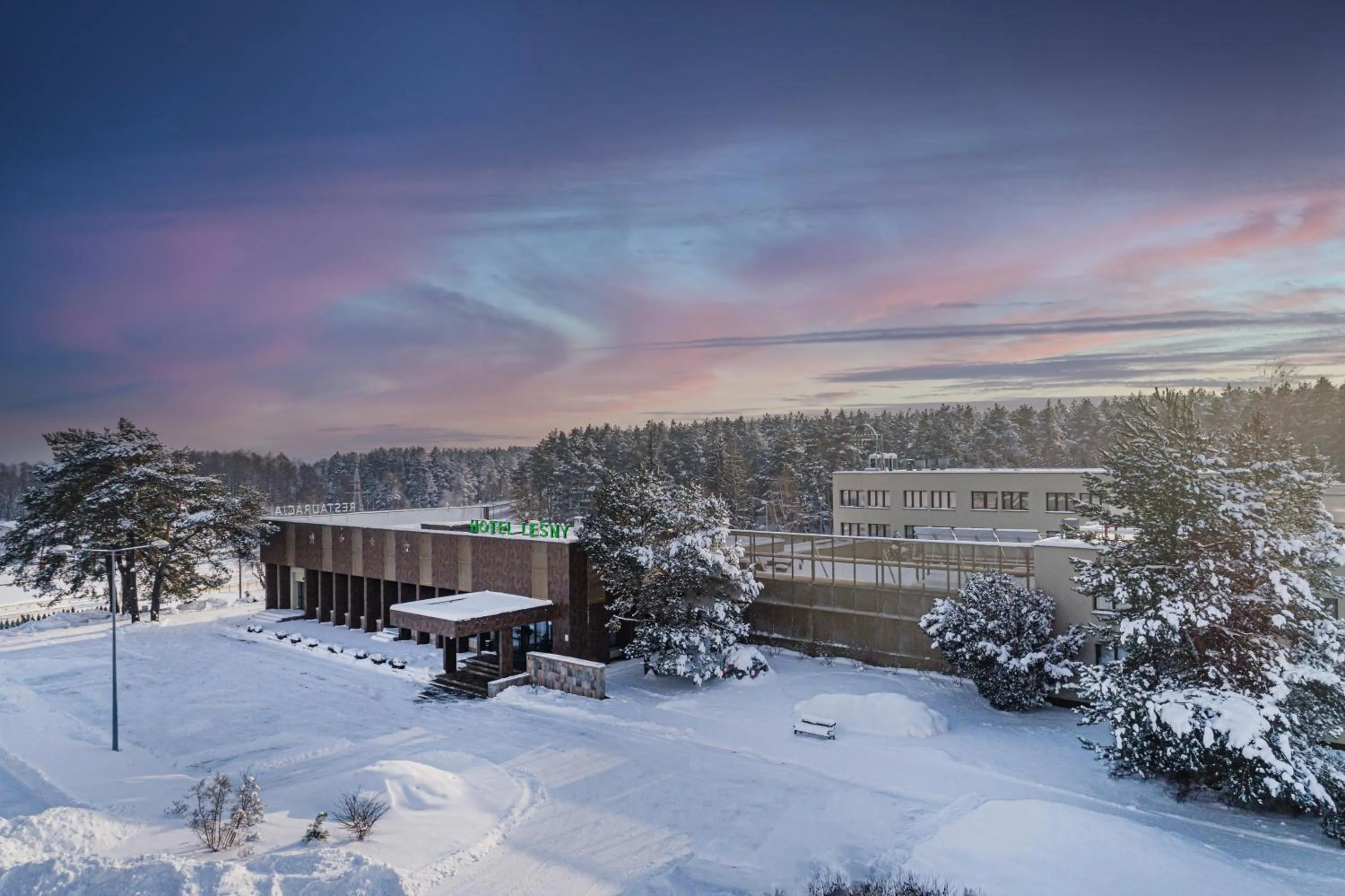 Property building in Hotel Leśny