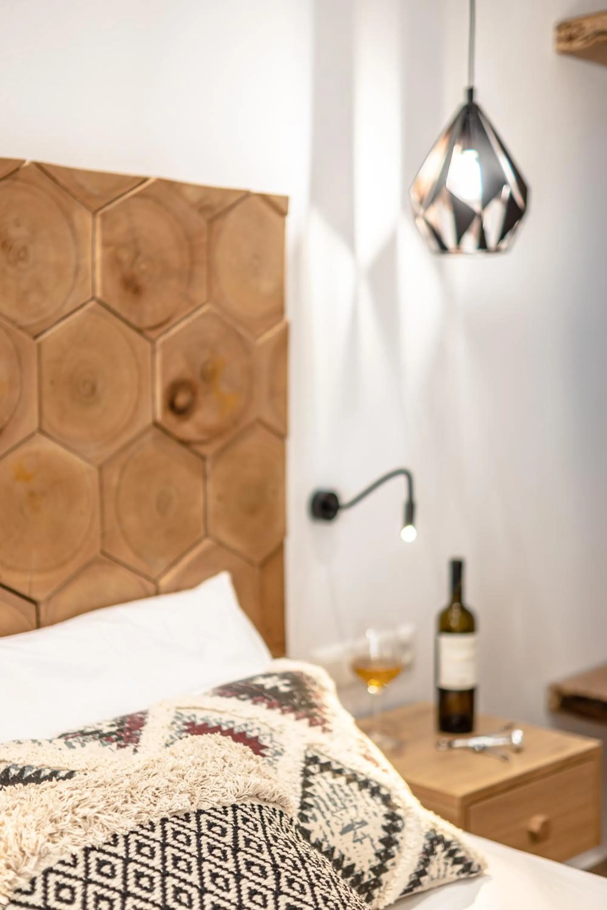 Bed in Galazia Boutique Apartments