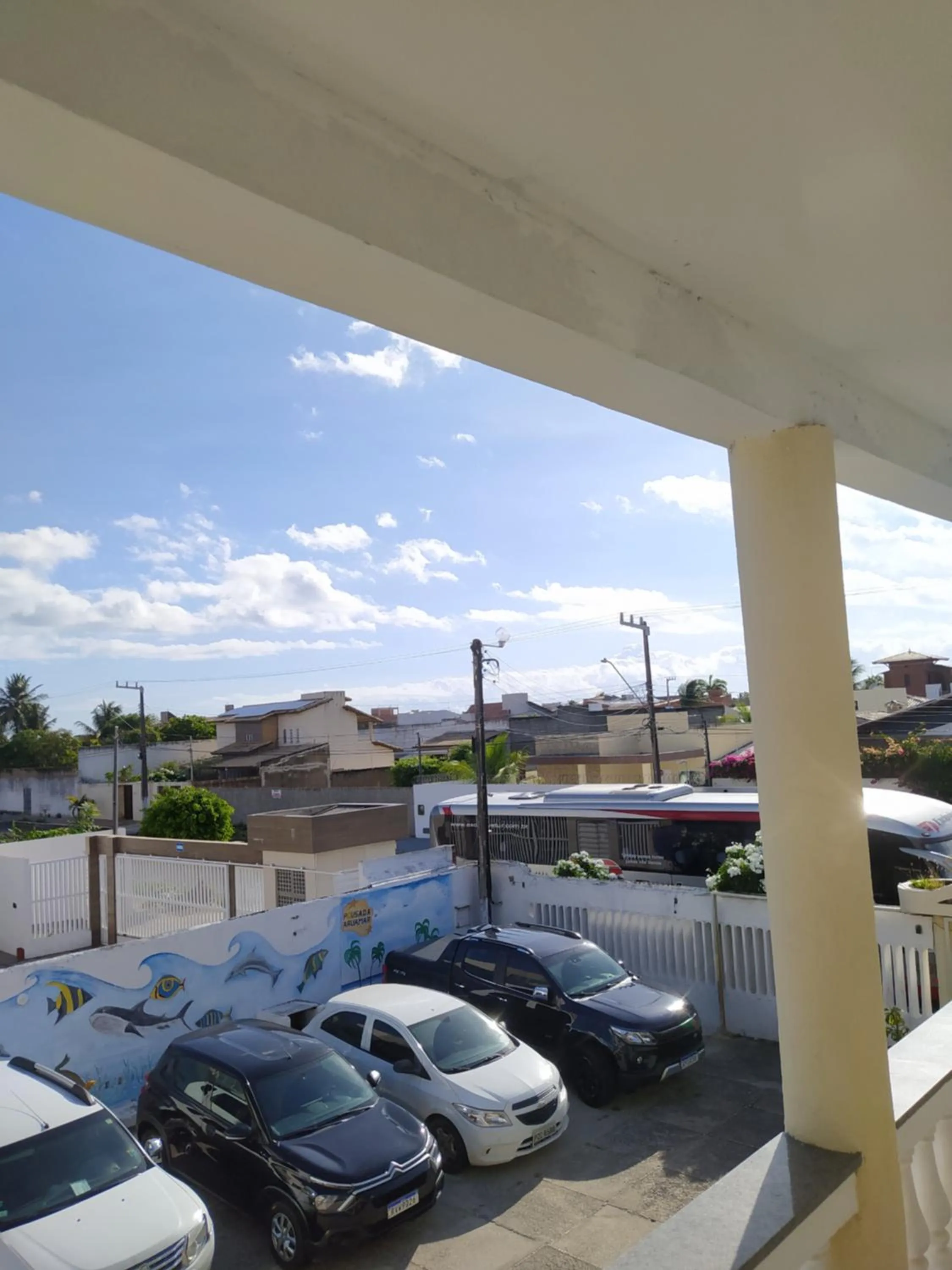 Parking in Pousada Aruamar